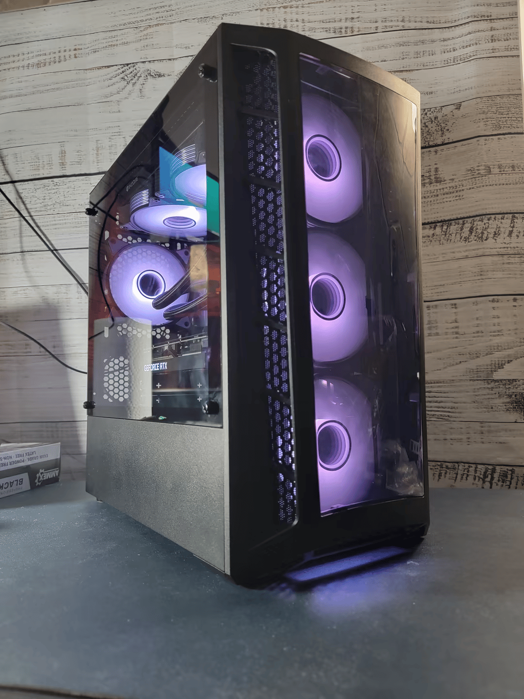 "MeisterBox" Watercooled Intel I5 12400 + RTX 3060ti Gaming PC