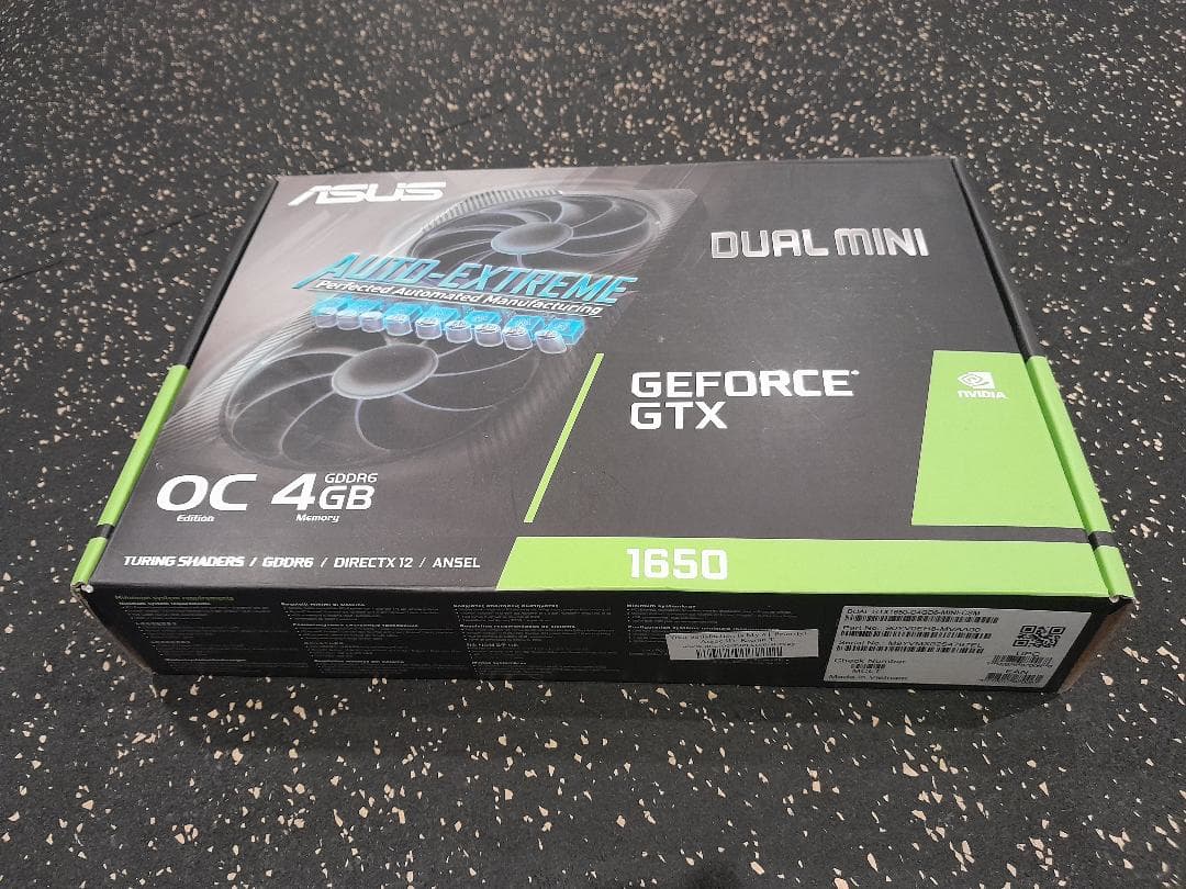 ASUS Dual GeForce GTX 1650 4GB GDDR6