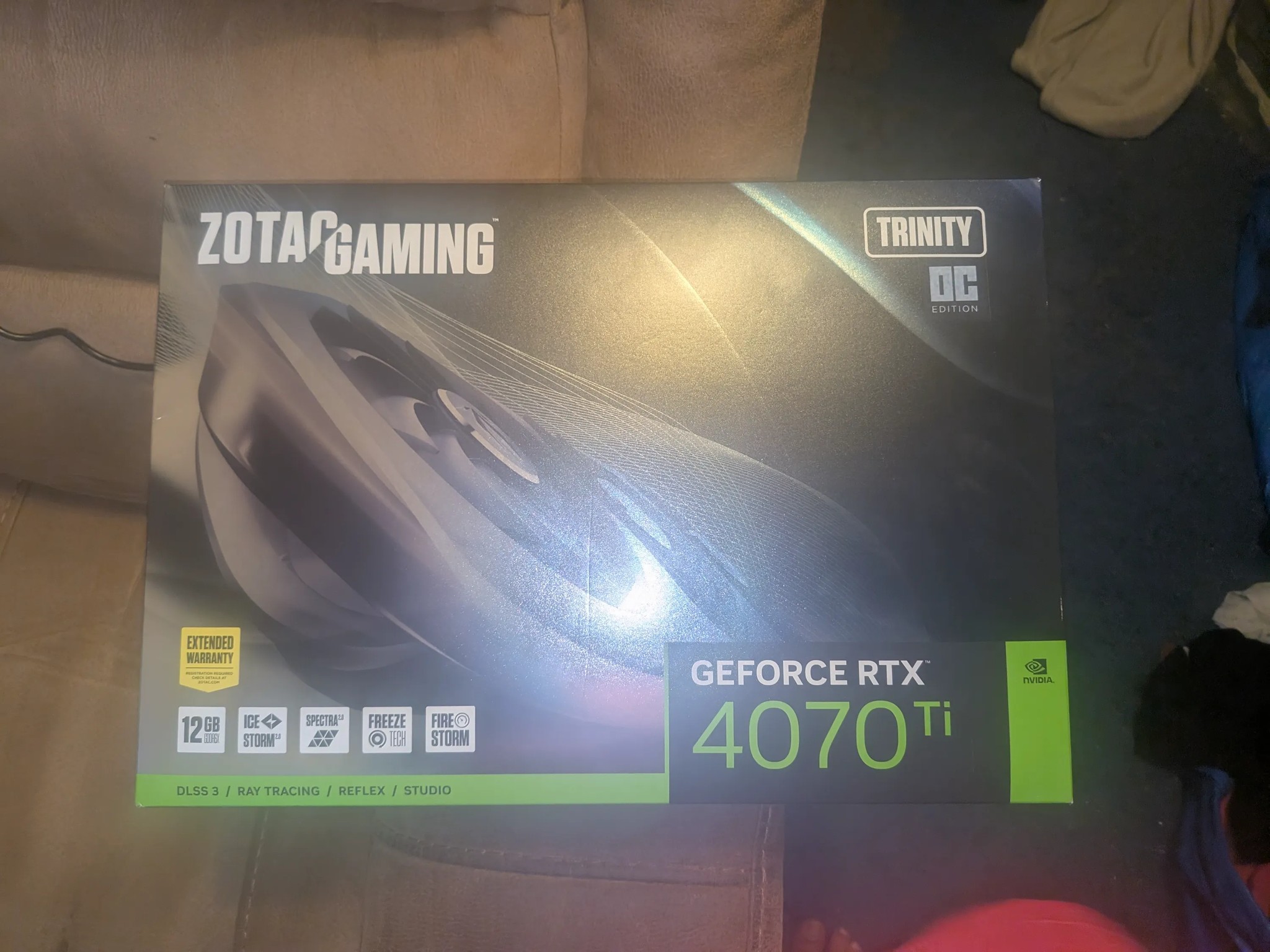 ZOTAC GAMING GeForce RTX 4070 Ti Trinity OC