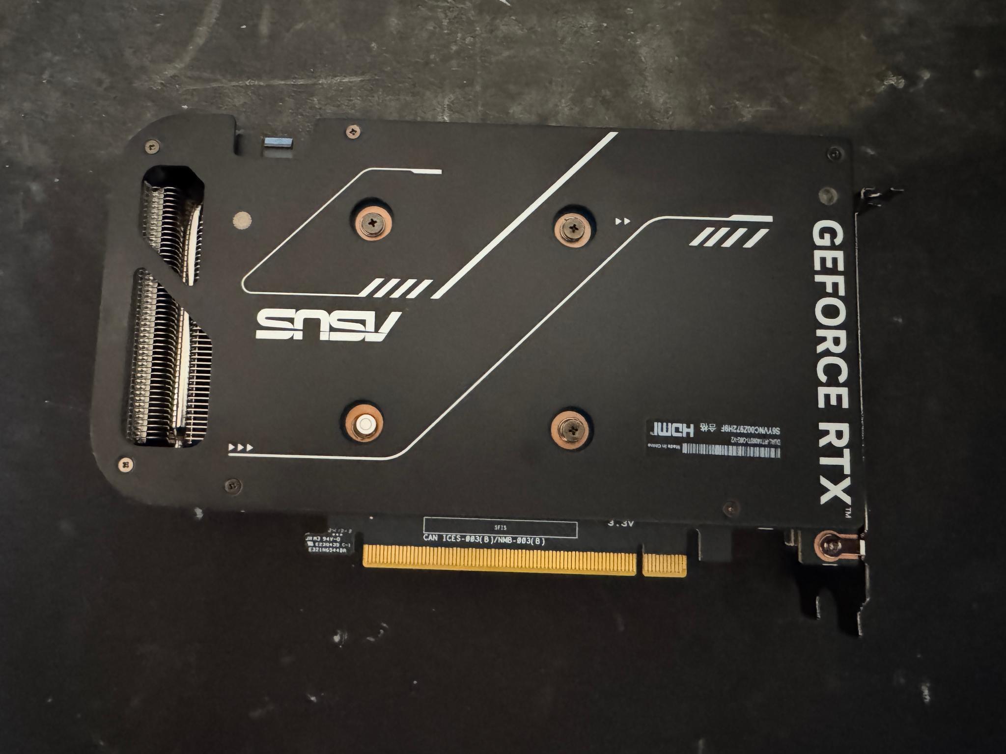 Asus Dual V2 OC GeForce RTX 4060Ti 8GB Video Card