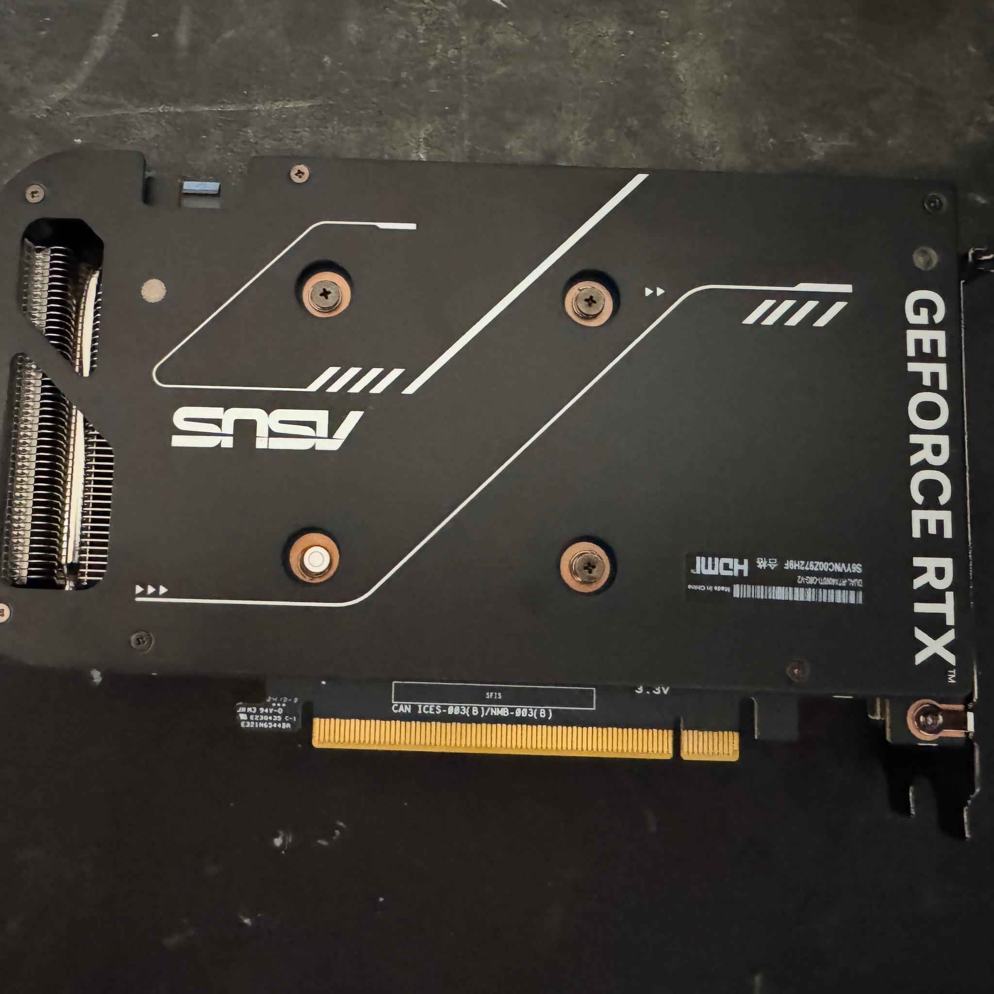 Asus Dual V2 OC GeForce RTX 4060Ti 8GB Video Card