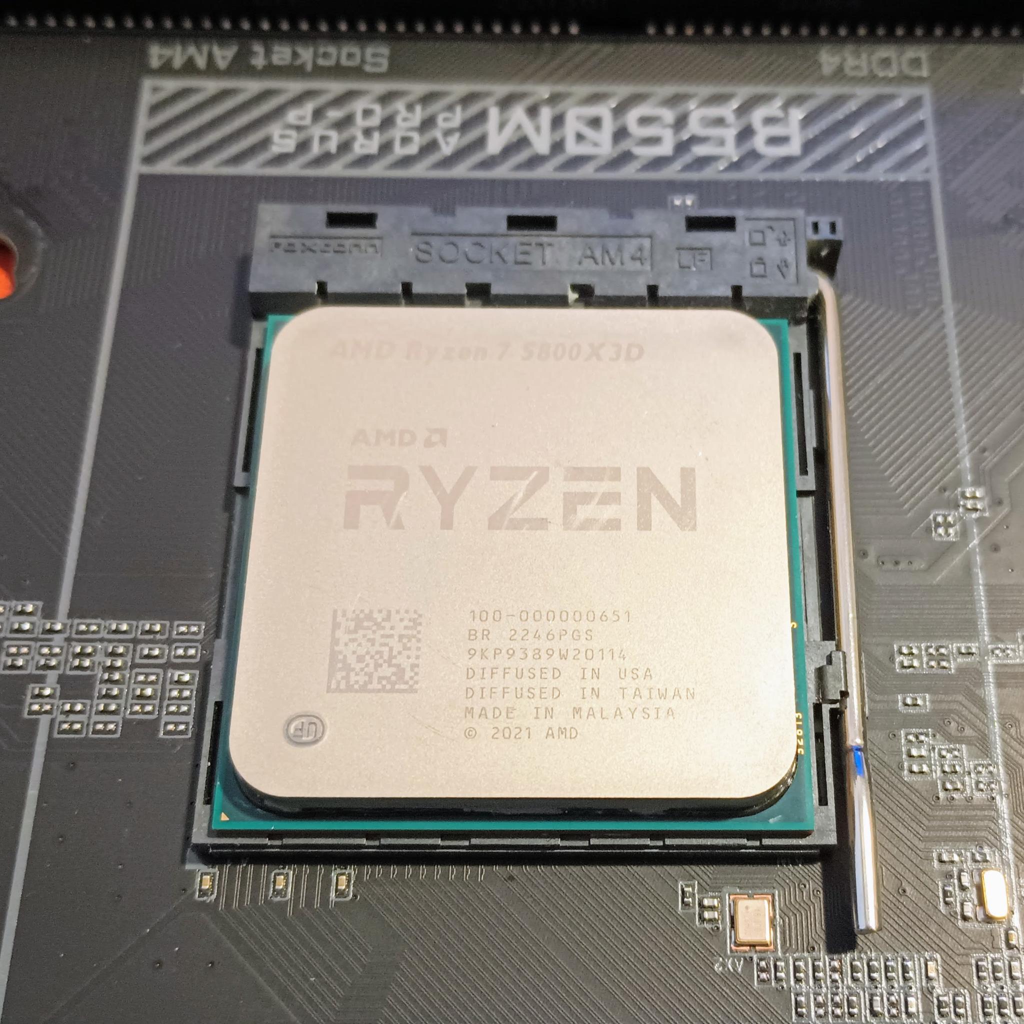 Copy of AMD Ryzen 7 5800x3D AM4 x3d
