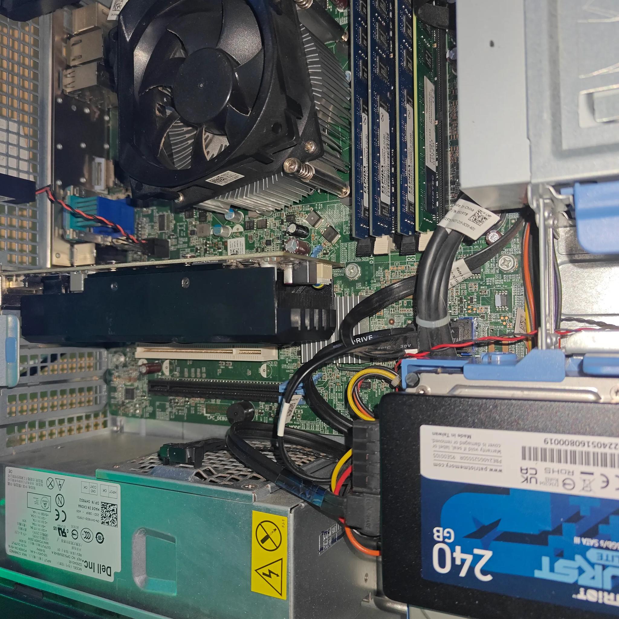 Radeon RX Powered Dell Optiplex 990 SFF