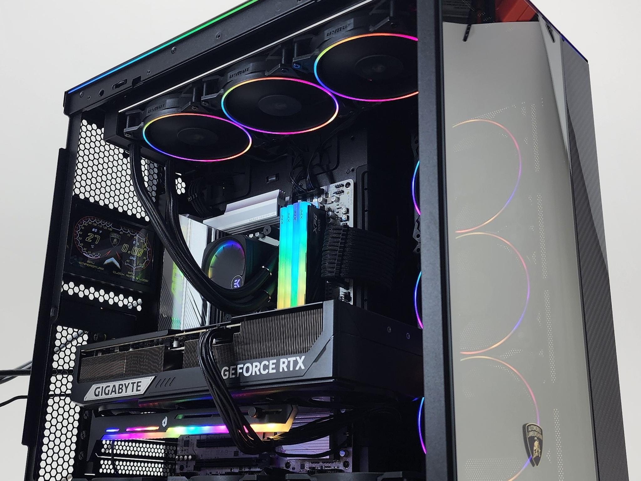 Gaming PC Ryzen 7 9800X3D 64GB RAM 4TB SSD RTX 5090 32GB Windows 11 Computer