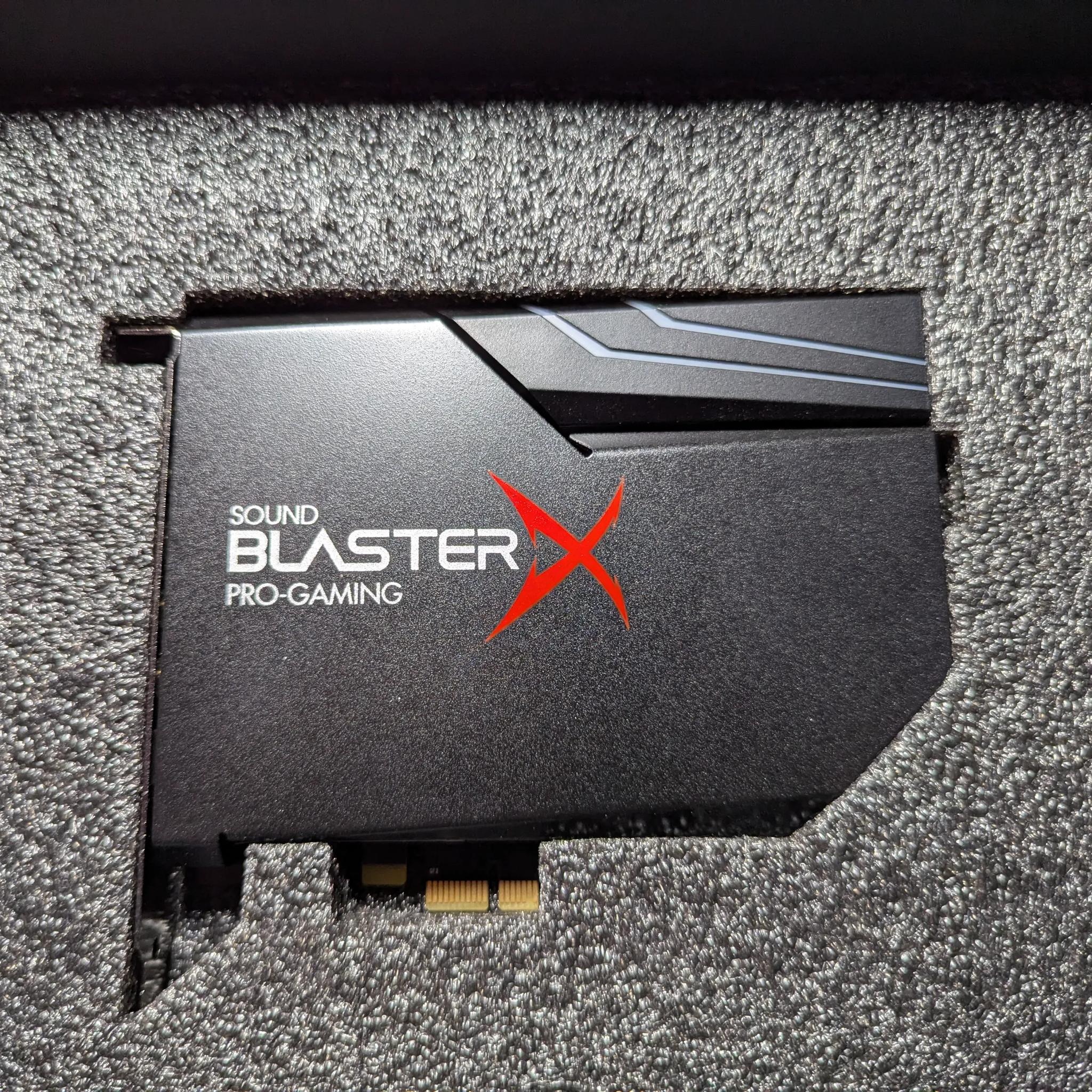 Creative 70SB174000000 Sound BlasterX AE-5 Hi-Resolution PCIe Gaming Sound Card