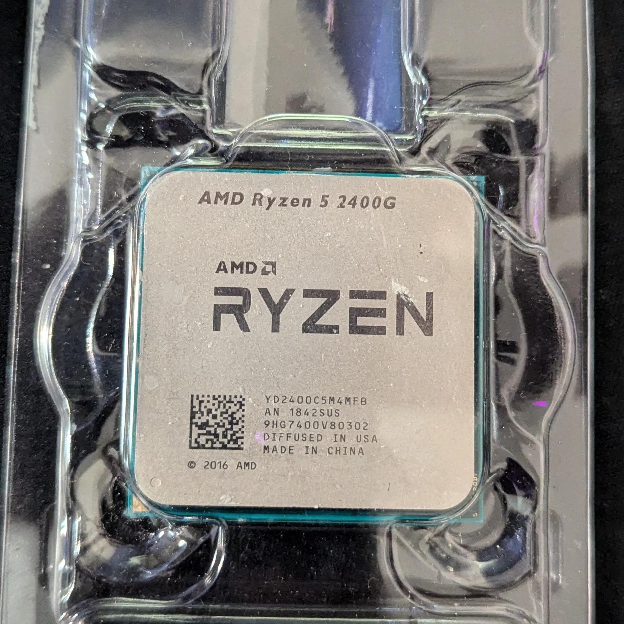Used Ryzen 5 2400G CPU