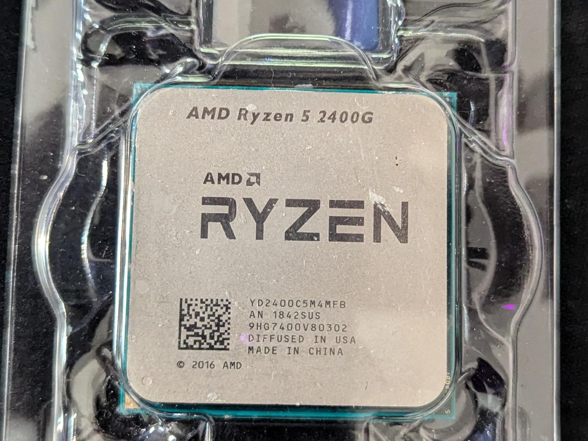 Used Ryzen 5 2400G CPU