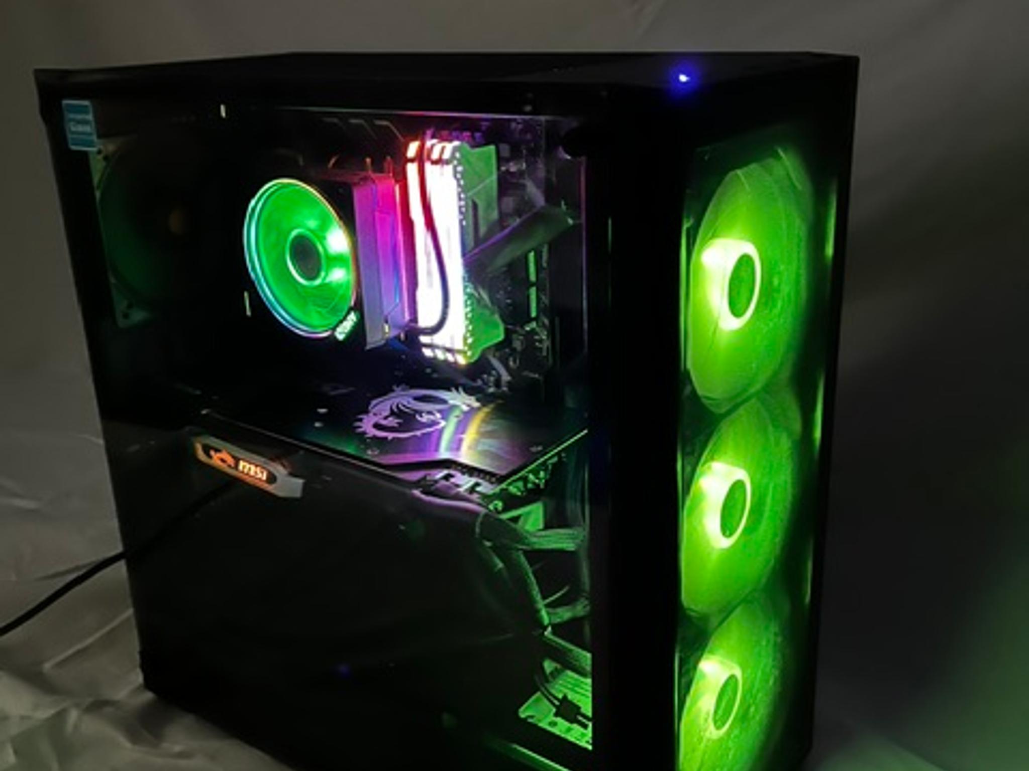 GeForce RTX 2070 Super Custom Gaming PC - Ryzen 7 3700X, 32GB, 3TB (2SSD +1HDD), WiFi 6
