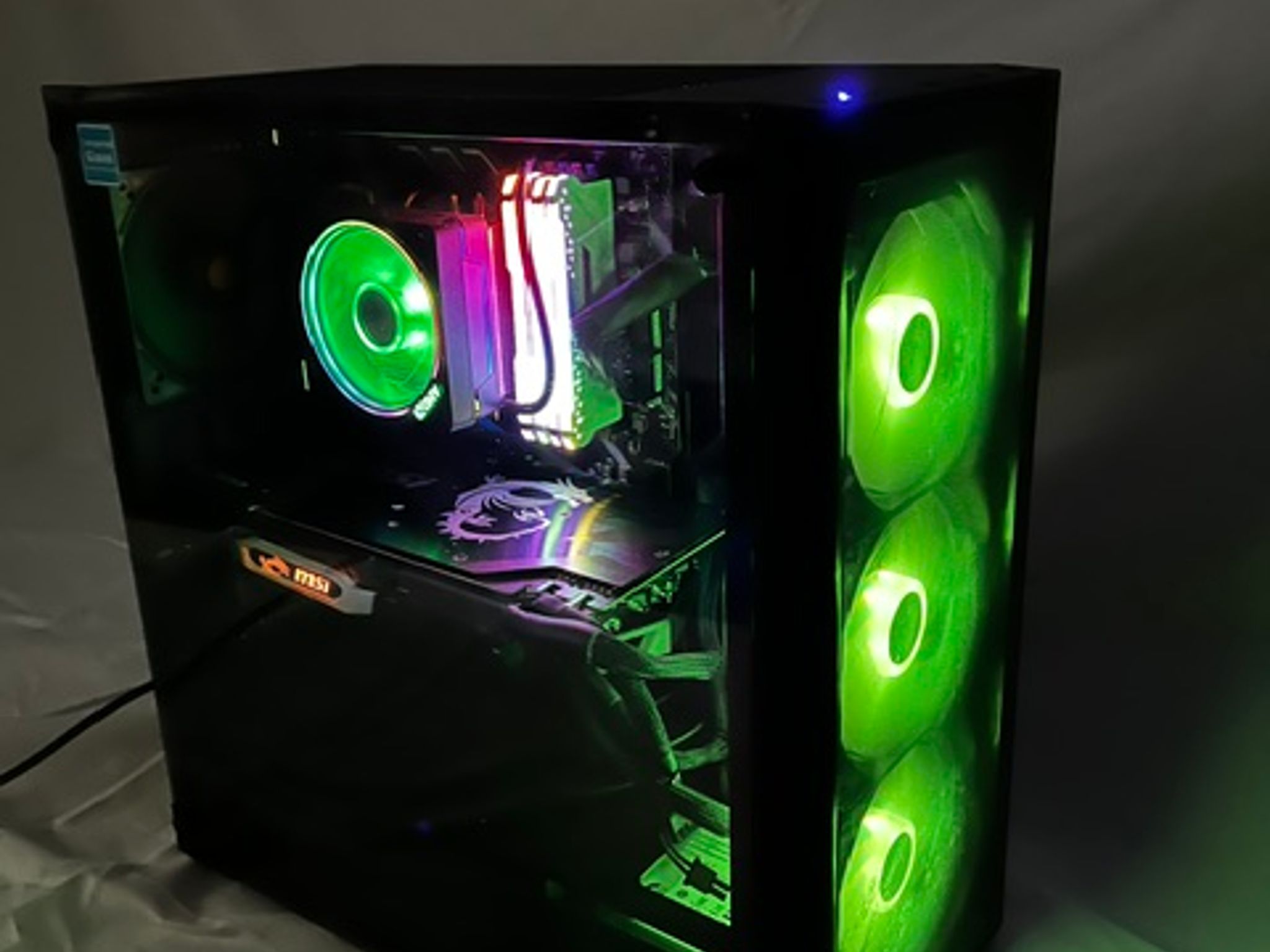 GeForce RTX 2070 Super Custom Gaming PC - Ryzen 7 3700X, 32GB, 3TB (2SSD +1HDD), WiFi 6