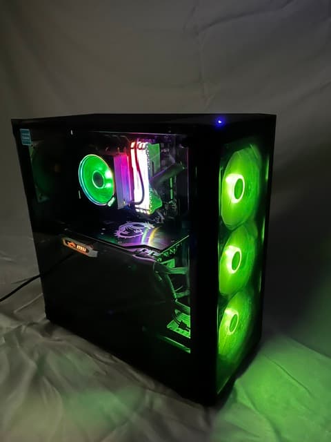 GeForce RTX 2070 Super Custom Gaming PC - Ryzen 7 3700X, 32GB, 3TB (2SSD +1HDD), WiFi 6