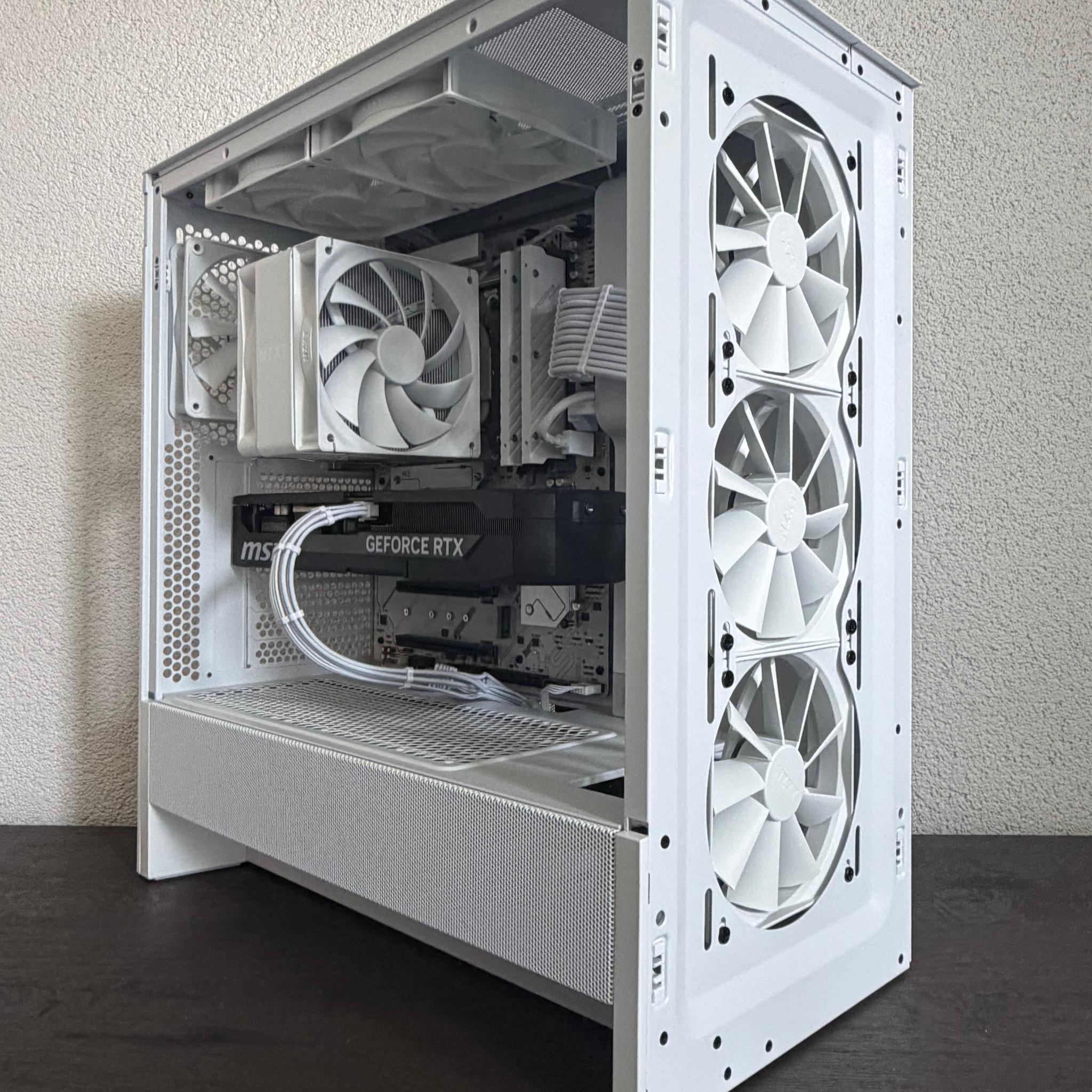 ❄️ Project Snowstorm ❄️ | RTX 5070 Ti | Ryzen 7 7800X3D | 32GB DDR5-7000 | 📶 Wi-Fi& Bluetooth Ready