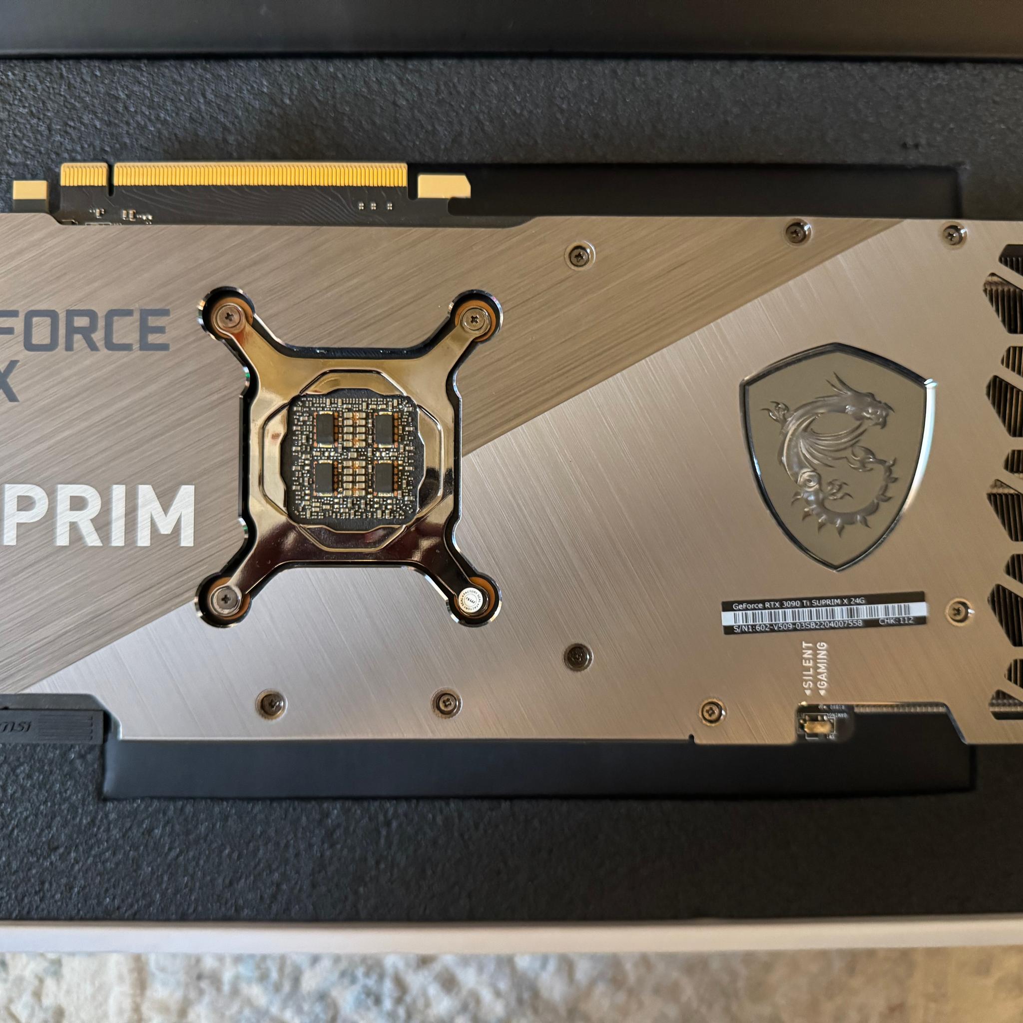 MSI GeForce RTX 3090 Ti SUPRIM 24G