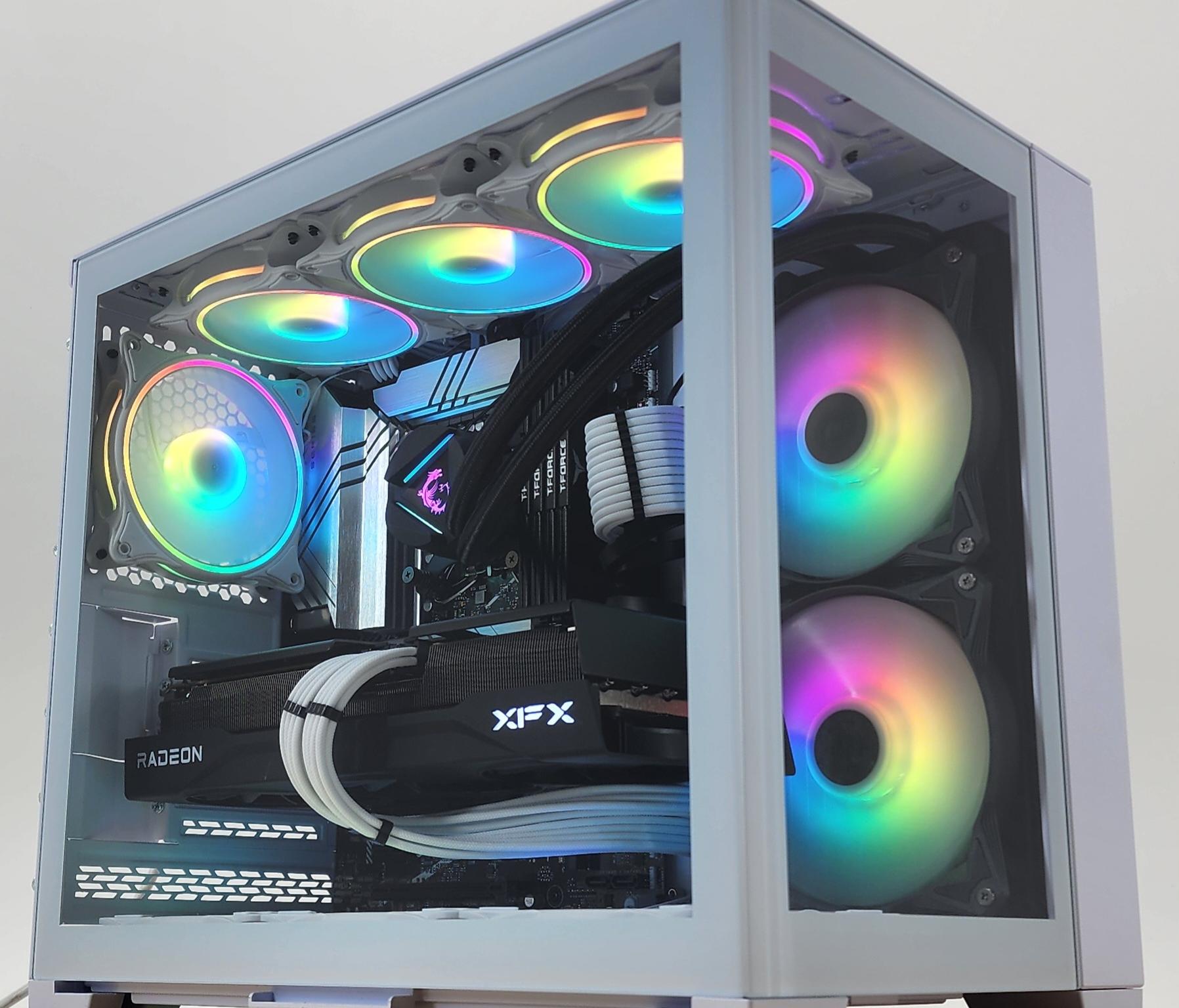 Gaming PC i5-14600KF 32GB RAM 1TB SSD RX 9070 XT 16GB Windows 11 Computer