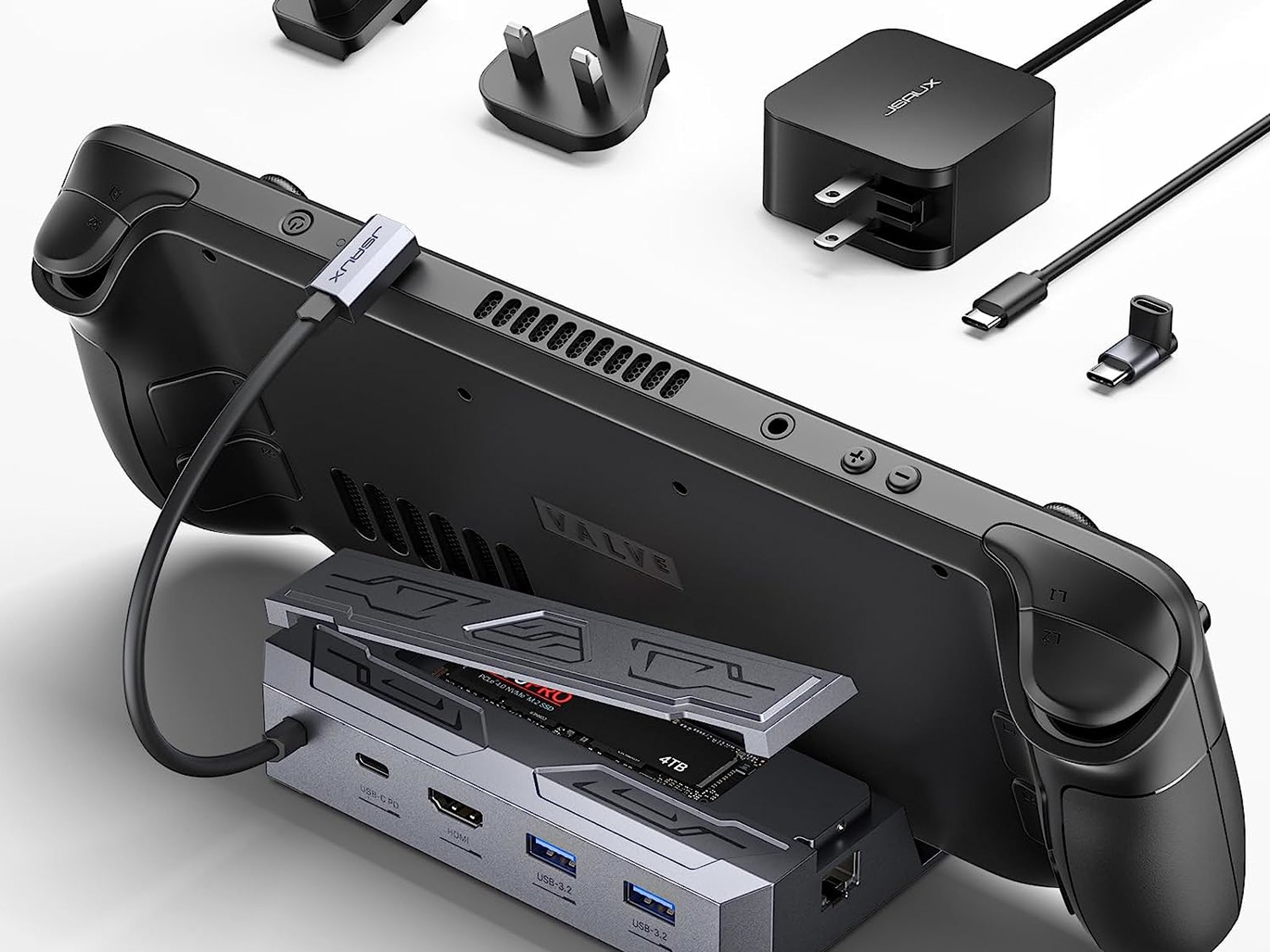 M.2 Docking Station JSAUX for Steam Deck / ROG Ally
