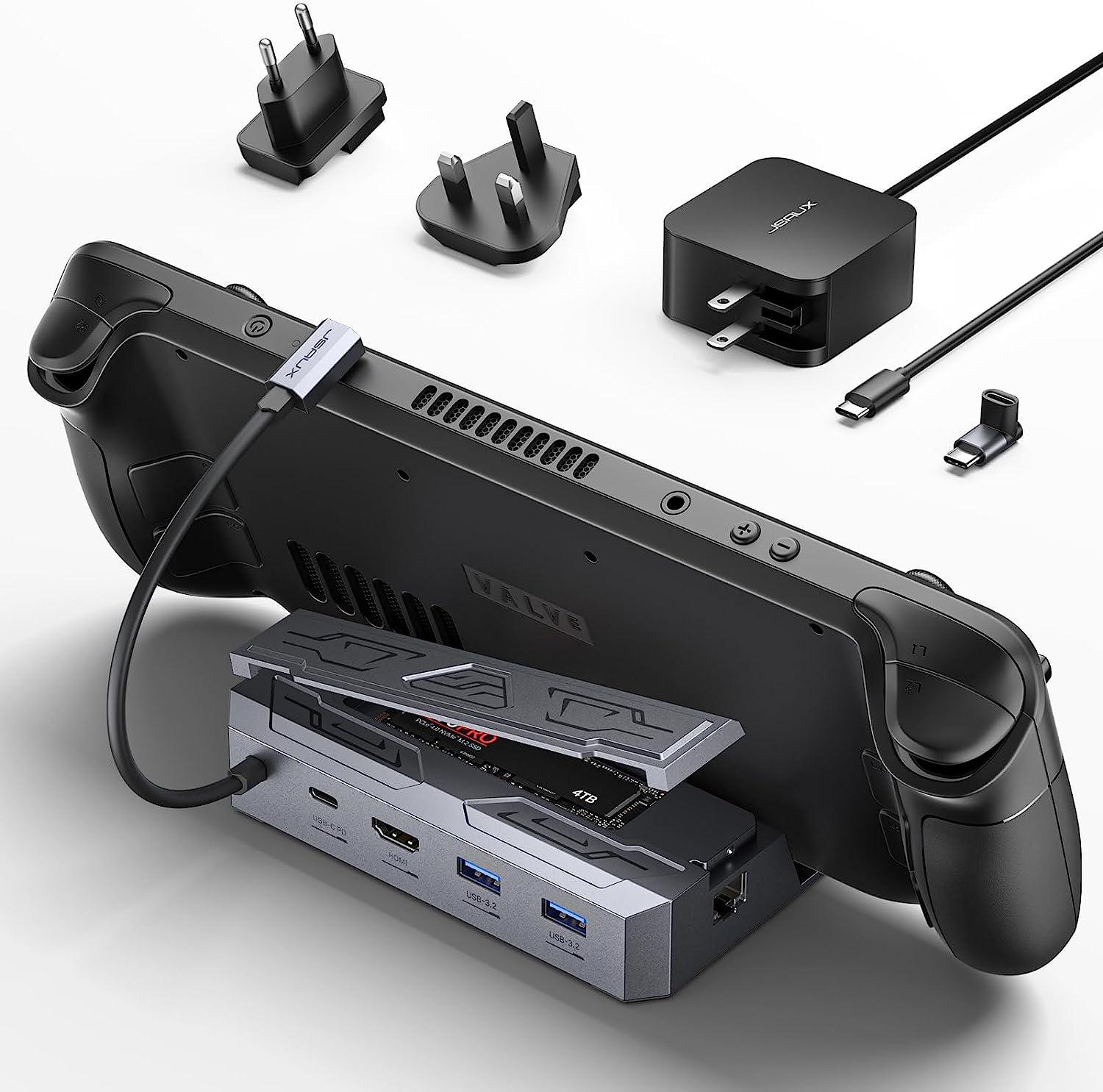 M.2 Docking Station JSAUX for Steam Deck / ROG Ally