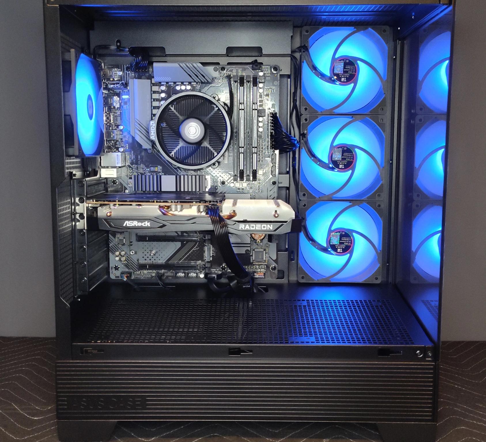 Solid 1080p | Entry 1440p | Ryzen 5 5500 | RX 6600 | 1TB Storage | 16GB 3200Mhz Ram | WiFi6