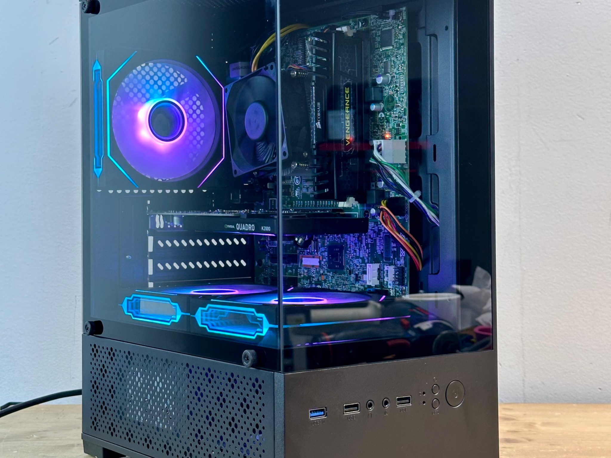 🔥 Ultimate Dual Tempered Glass Super Budget Gaming PC – Intel i5, 8GB RAM, 500GB, RGB Fans! 🎮