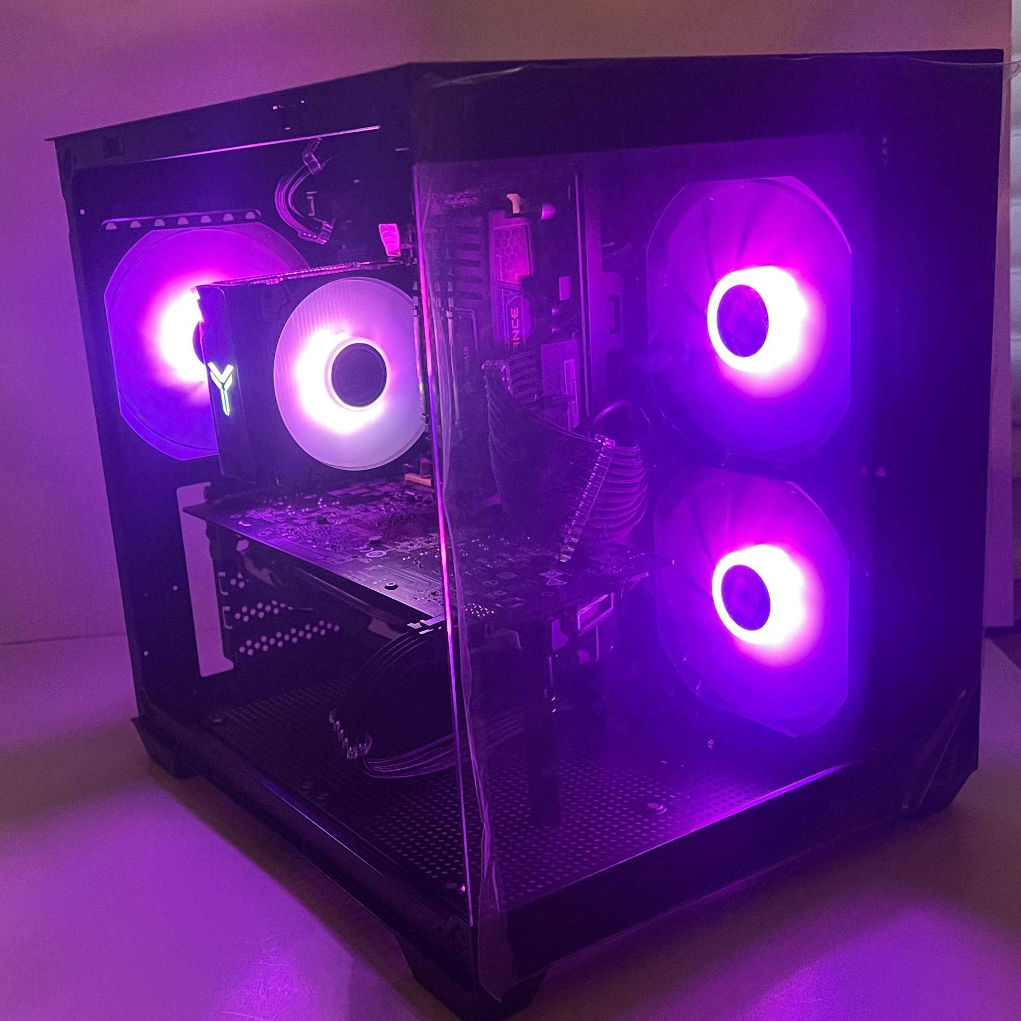 Custom RGB gaming PC I5 4970k RX 580 6gb 16gb DDR3 Ram 500gb SSD