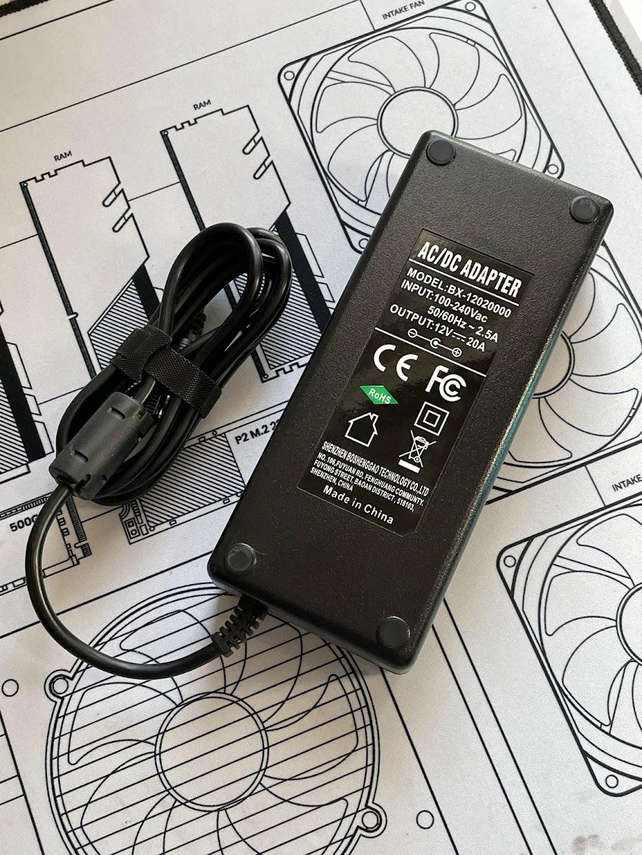 RGEEK 1106 DC to DC ATX/ITX 12V 300W Pico PSU Power Supply + AC Adapter