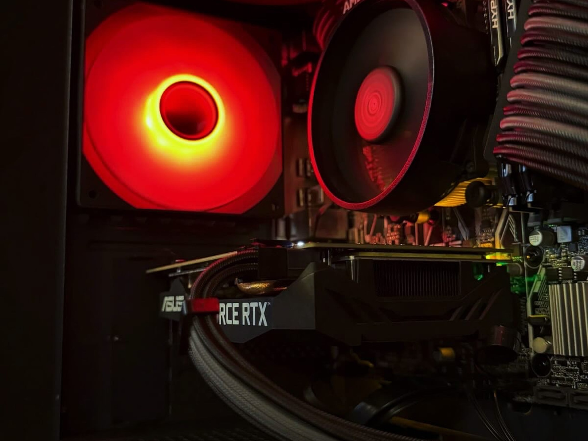 Nvidia RTX 2060 / Ryzen 5 2600x 16GB DDR4 Okinos Aqua aRGB gaming pc