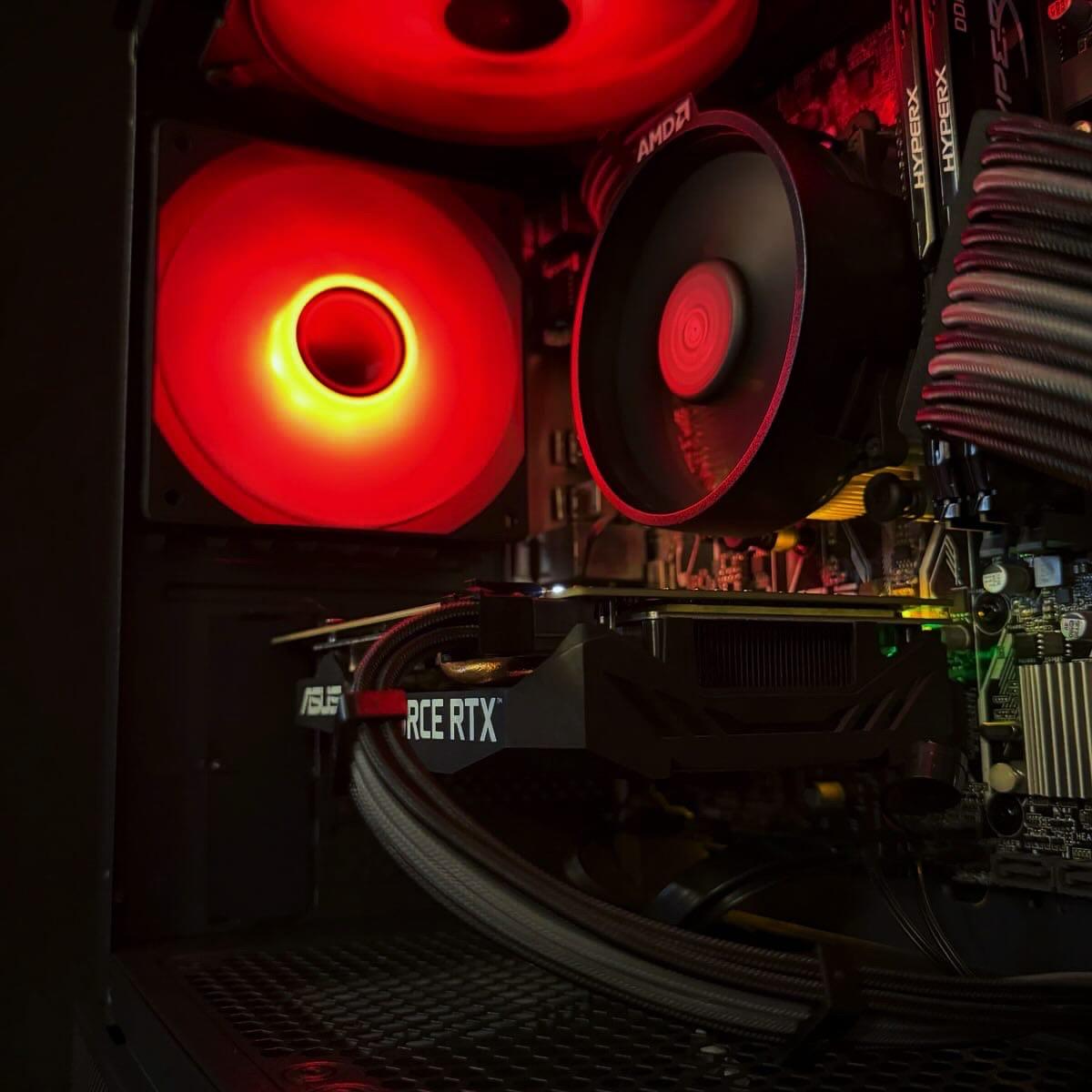 Nvidia RTX 2060 / Ryzen 5 2600x 16GB DDR4 Okinos Aqua aRGB gaming pc