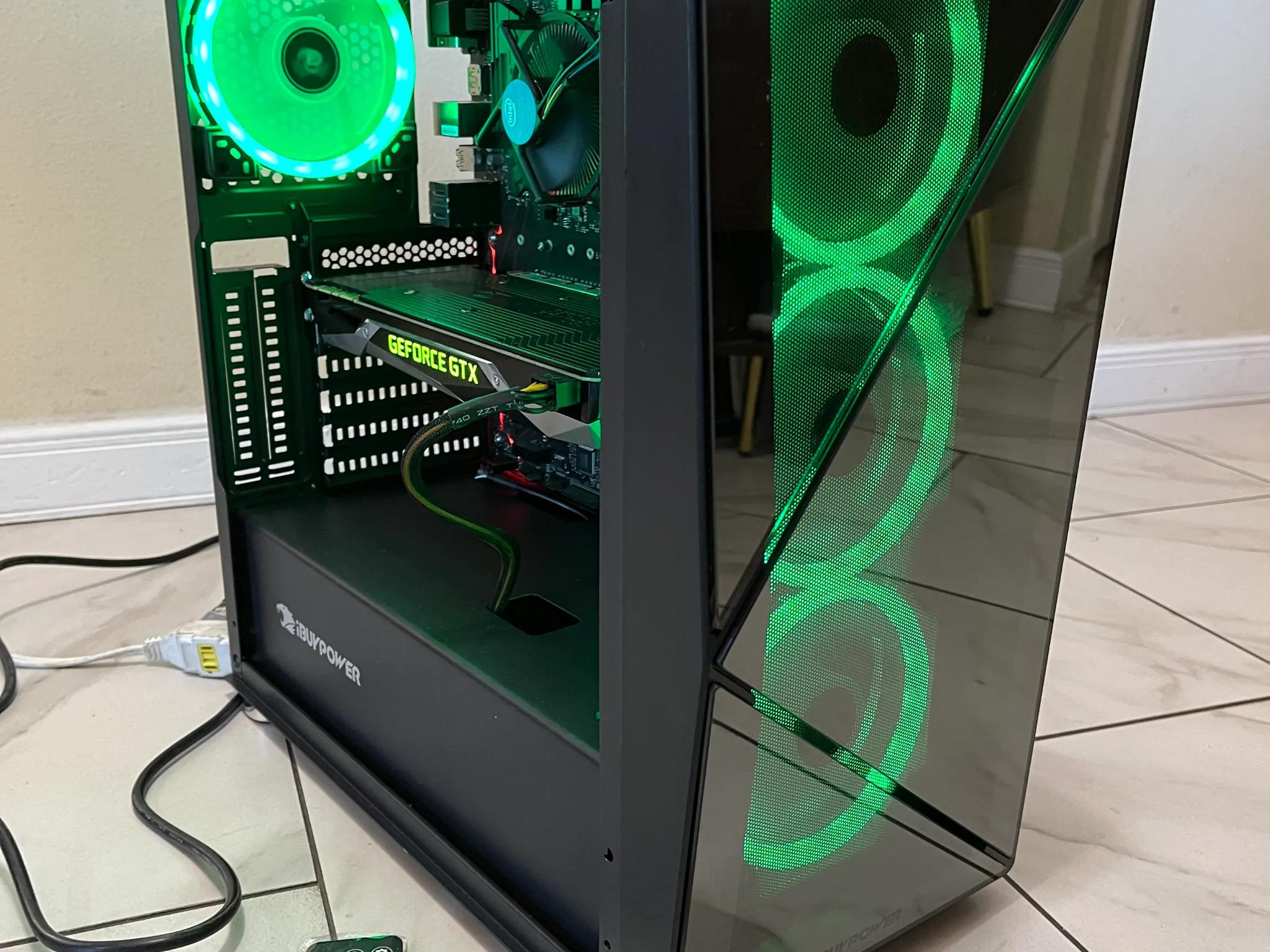 🟠🔥NVIDIA GTX 1080, Intel i5-9500T,16GB RAM, 1.2 TB Storage, High Performance Gaming PC w/ RGB Remote