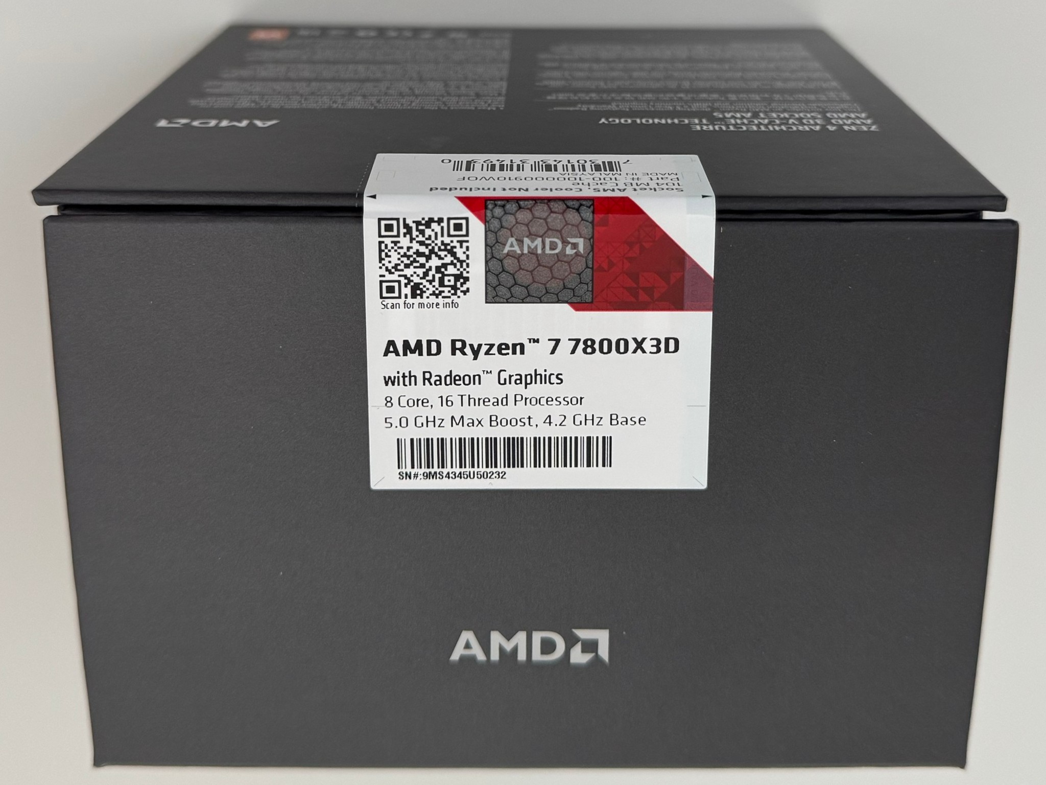 AMD Ryzen 7 7800X3D CPU + ASUS TUF GAMING B850M-E WIFI Socket AM5 B850 Micro-ATX Motherboard Combo