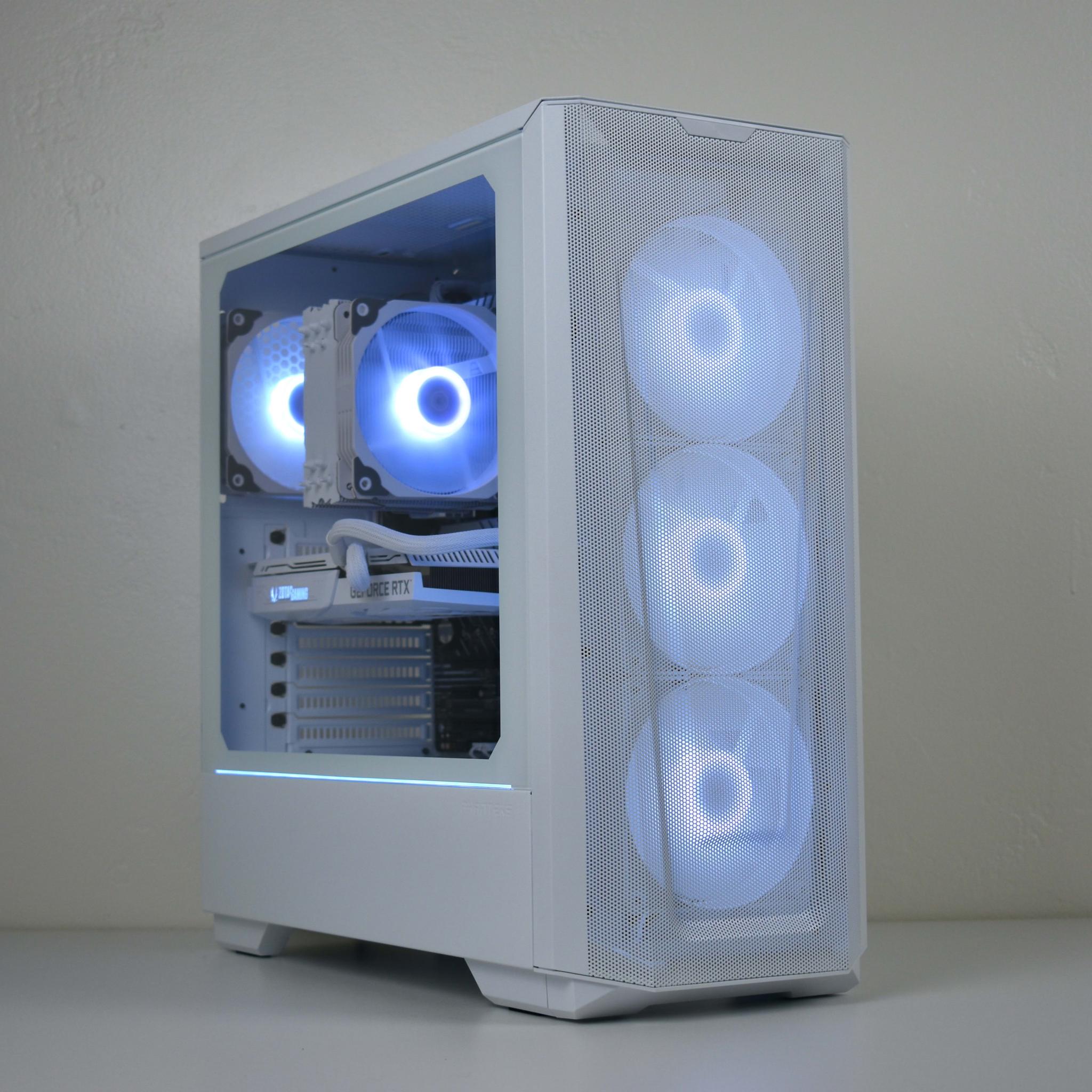 Forge Hercules ❄️ARCTIC WHITE❄️ Gaming PC / RTX 3060ti / Ryzen 5600 / 1TB NVME SSD / 16GB DR4 / WiFi