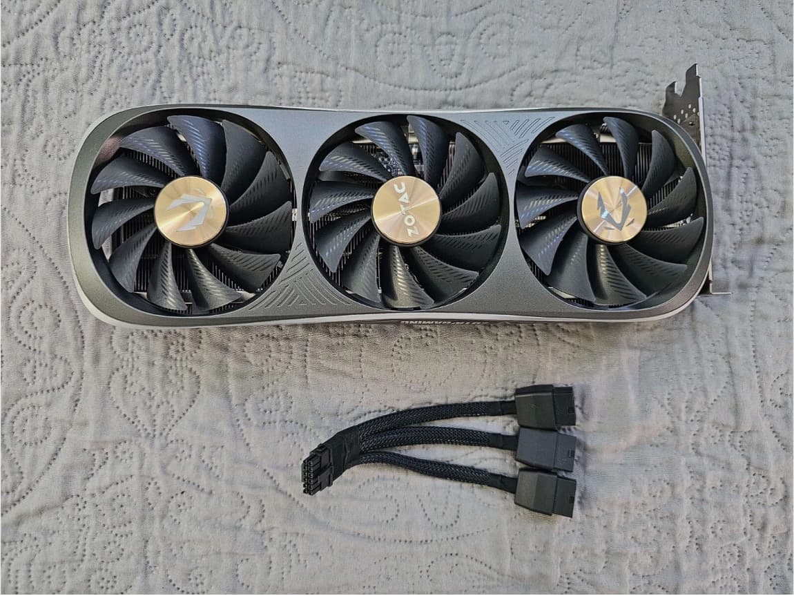 ZOTAC GAMING GeForce RTX 4070 Ti Trinity OC 12GB GDDR6X Graphics Card