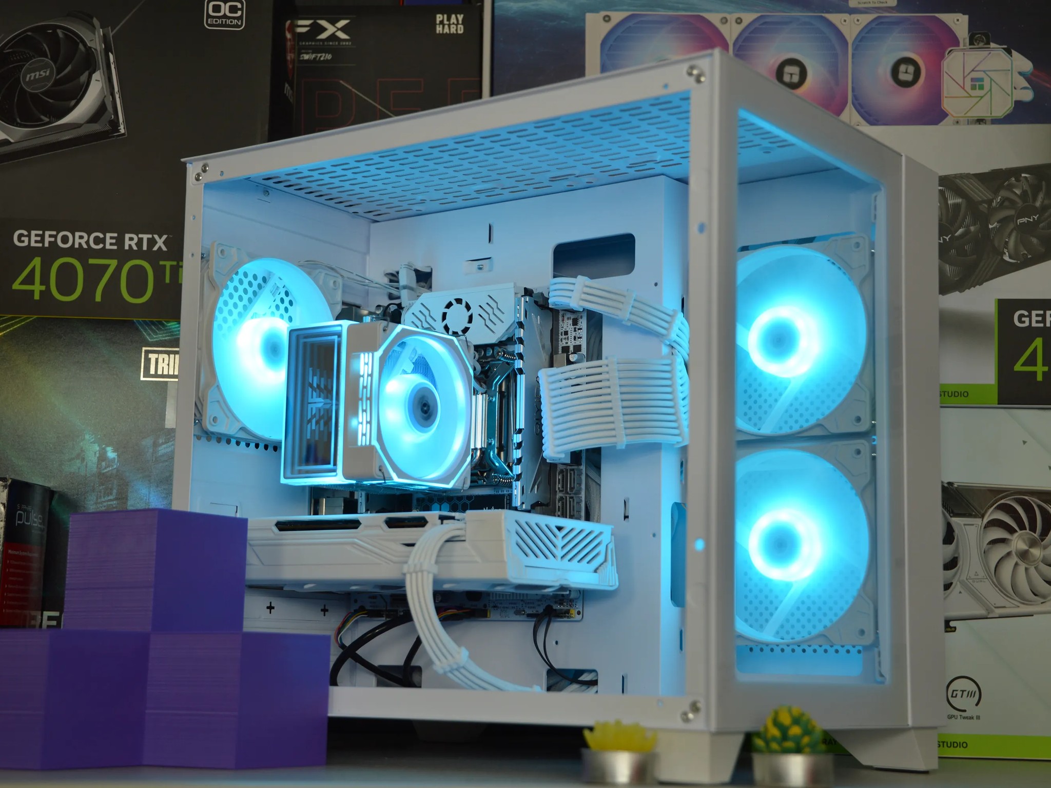 ⚪⚪| RX 580 8GB | INTEL XEON E5 2670 V3 | 16GB RAM | 1TB SSD | Ice Frost |