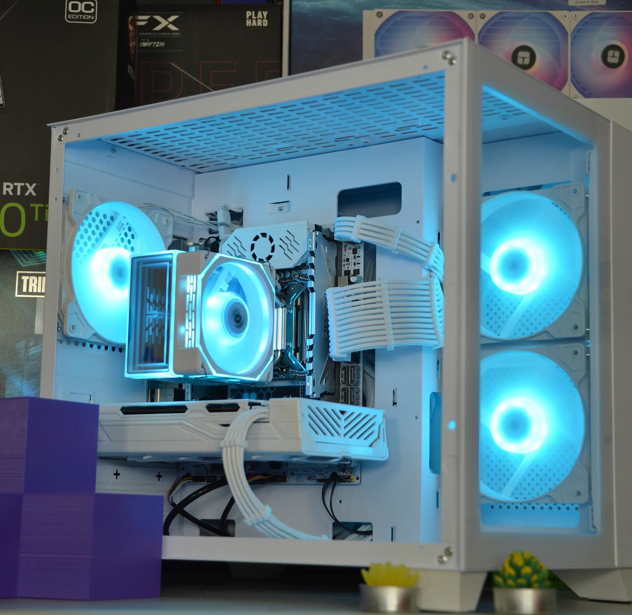 ⚪⚪| RX 580 8GB | INTEL XEON E5 2670 V3 | 16GB RAM | 1TB SSD | Ice Frost |