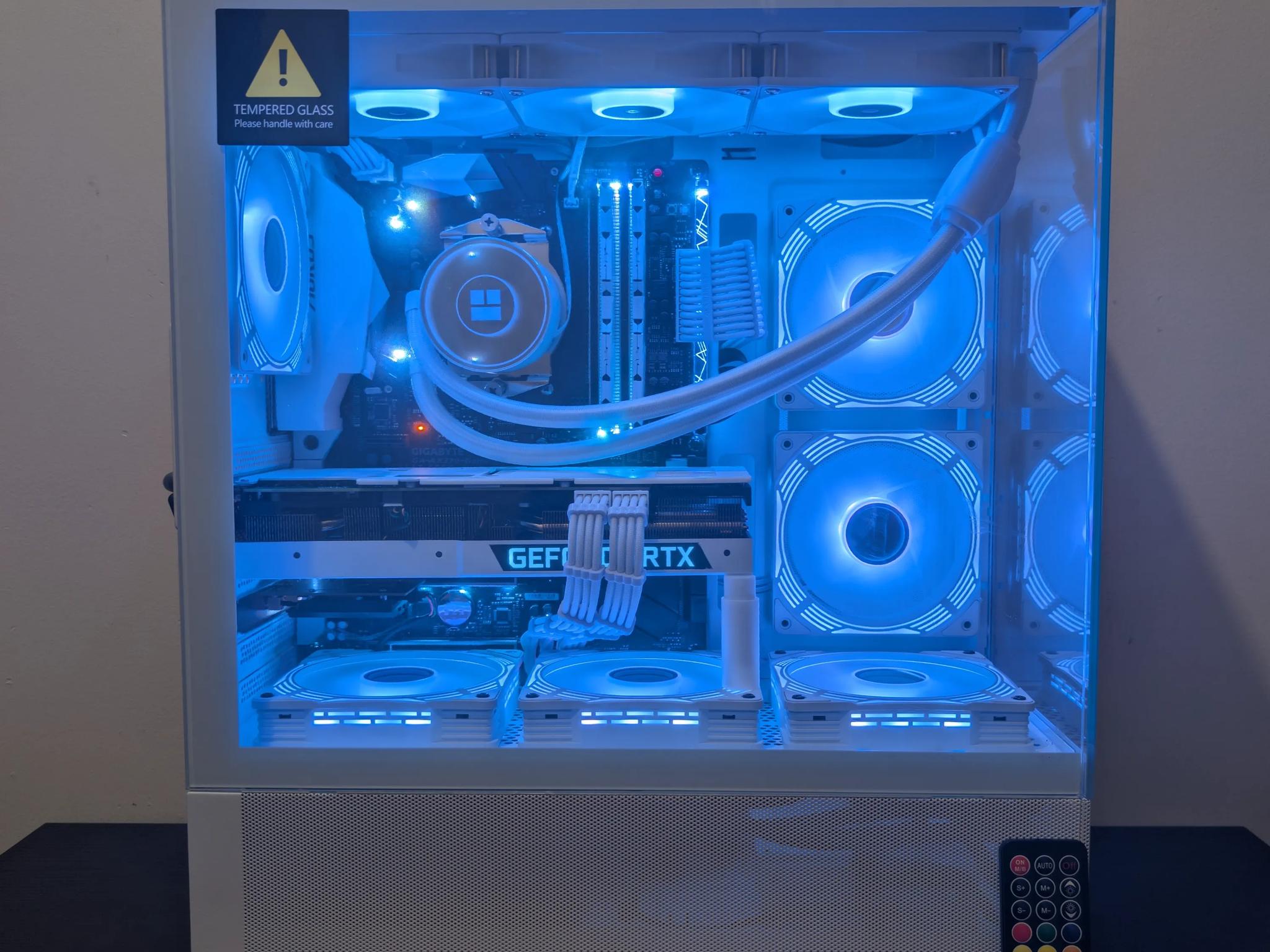 🦢 1440p Gaming Beast | RTX 3080 | Ryzen 7 5800X | 1TB SSD | 32GB RAM | WiFi 6 & Bluetooth 🦢