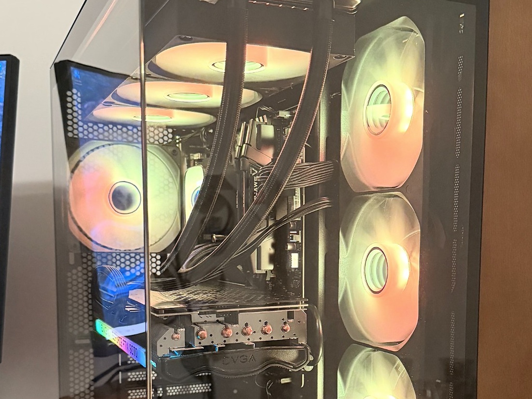 Custom Gaming PC EVGA RTX 3070 Ryzen 5 5500 32GB RAM 1TB NVMe WiFi Win 11 Pro