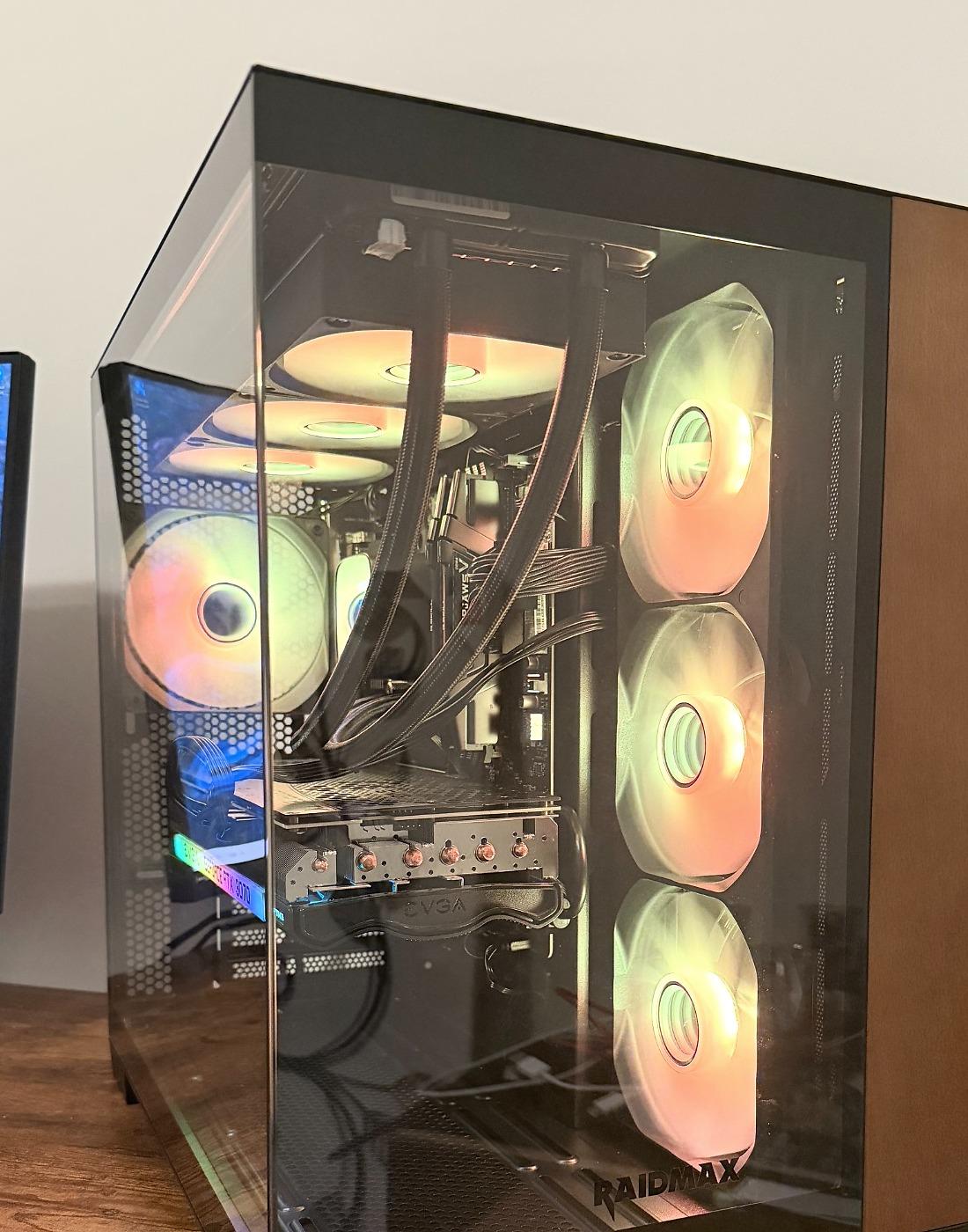 Custom Gaming PC EVGA RTX 3070 Ryzen 5 5500 32GB RAM 1TB NVMe WiFi Win 11 Pro