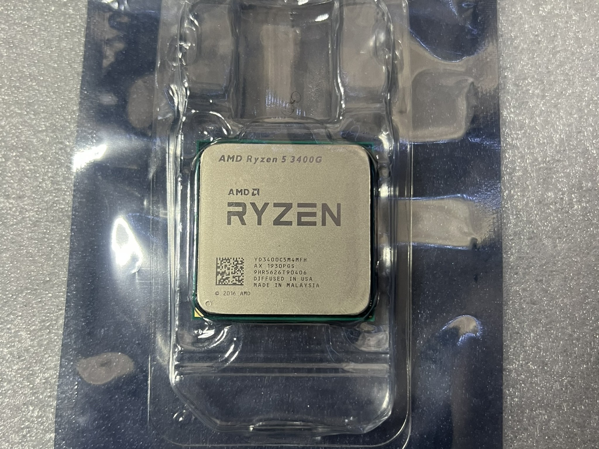 AMD Ryzen 5 3400g