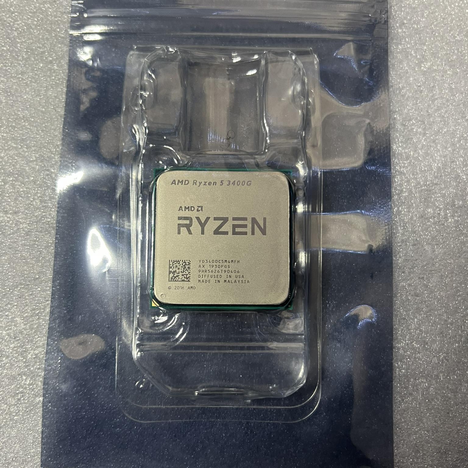 AMD Ryzen 5 3400g