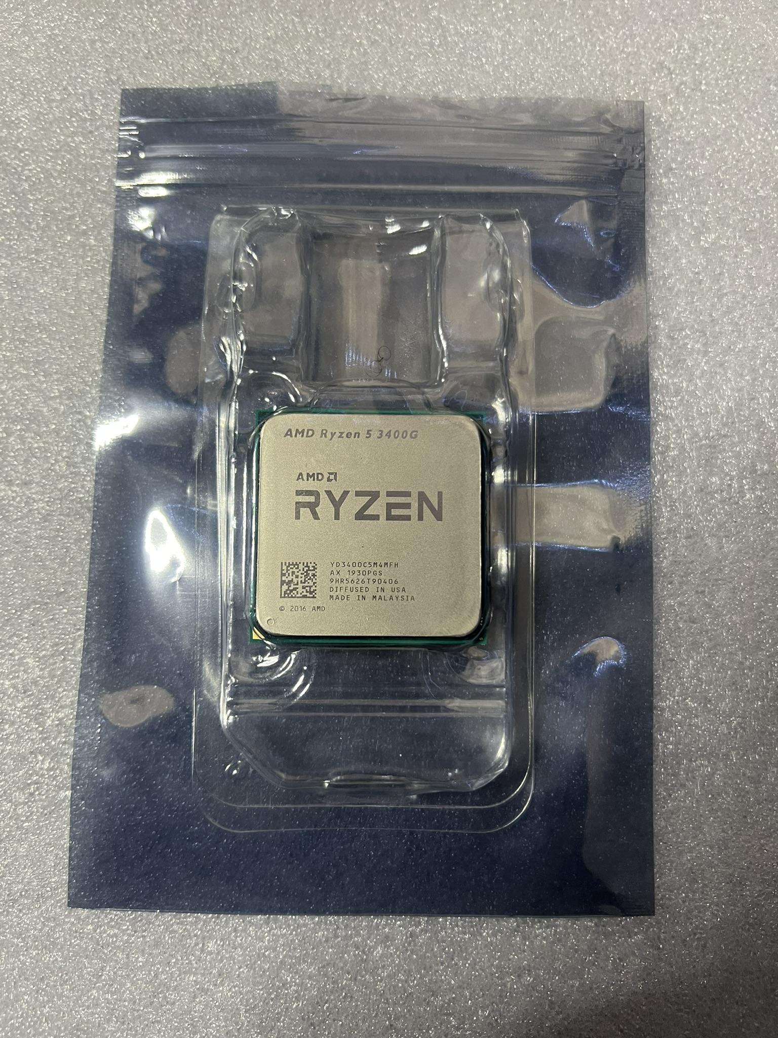 AMD Ryzen 5 3400g