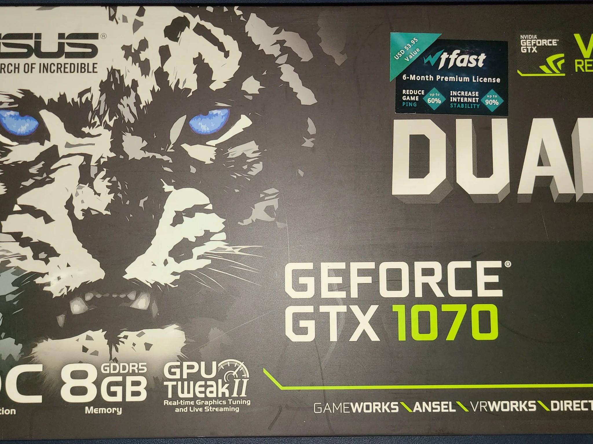 ASUS DUAL 1070 OC 8GB