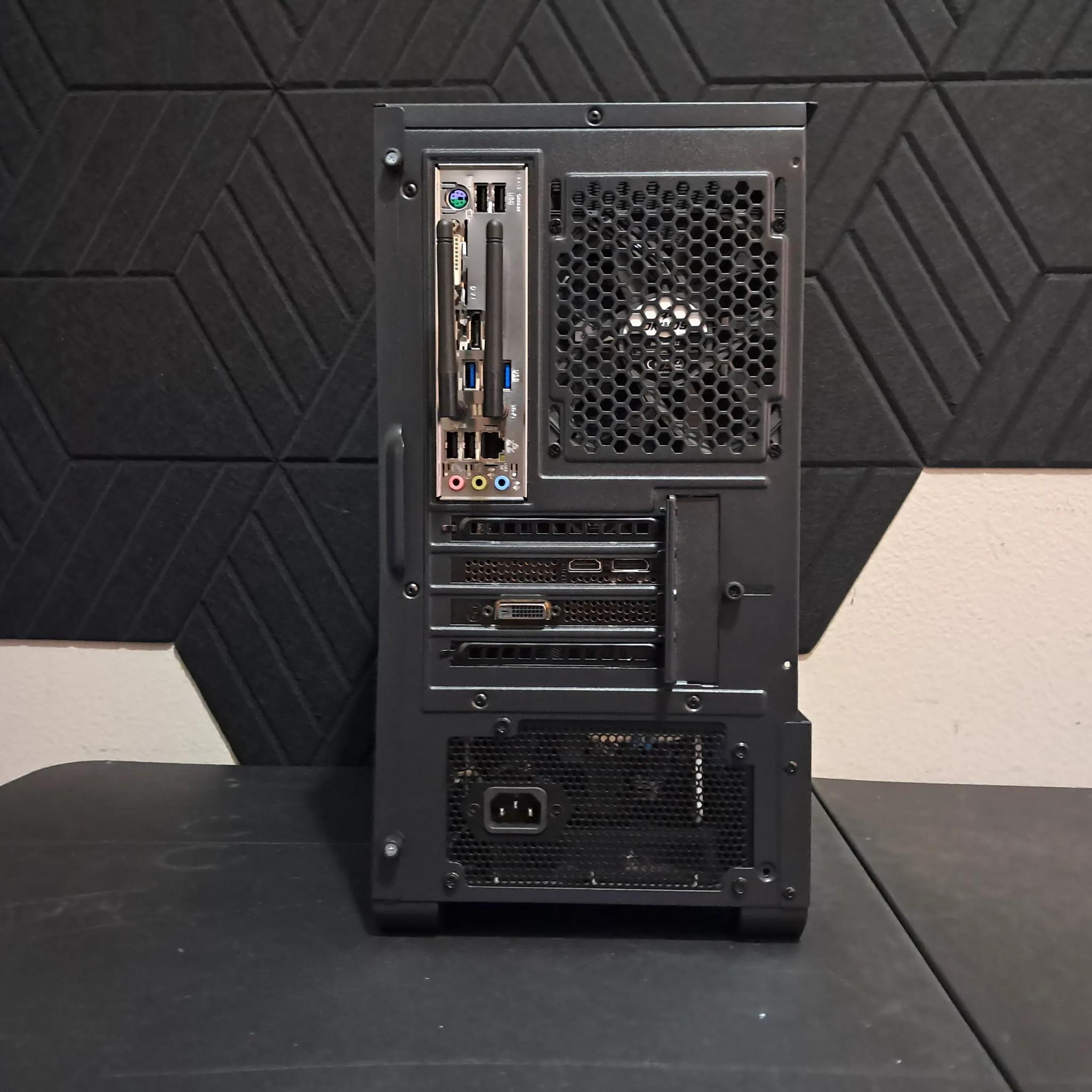 🪵Sleek Woodgrain Gaming PC!🪵RTX 2060 Super 8GB | Ryzen 5 3500 | 16GB DDR4 | 1TB SSD