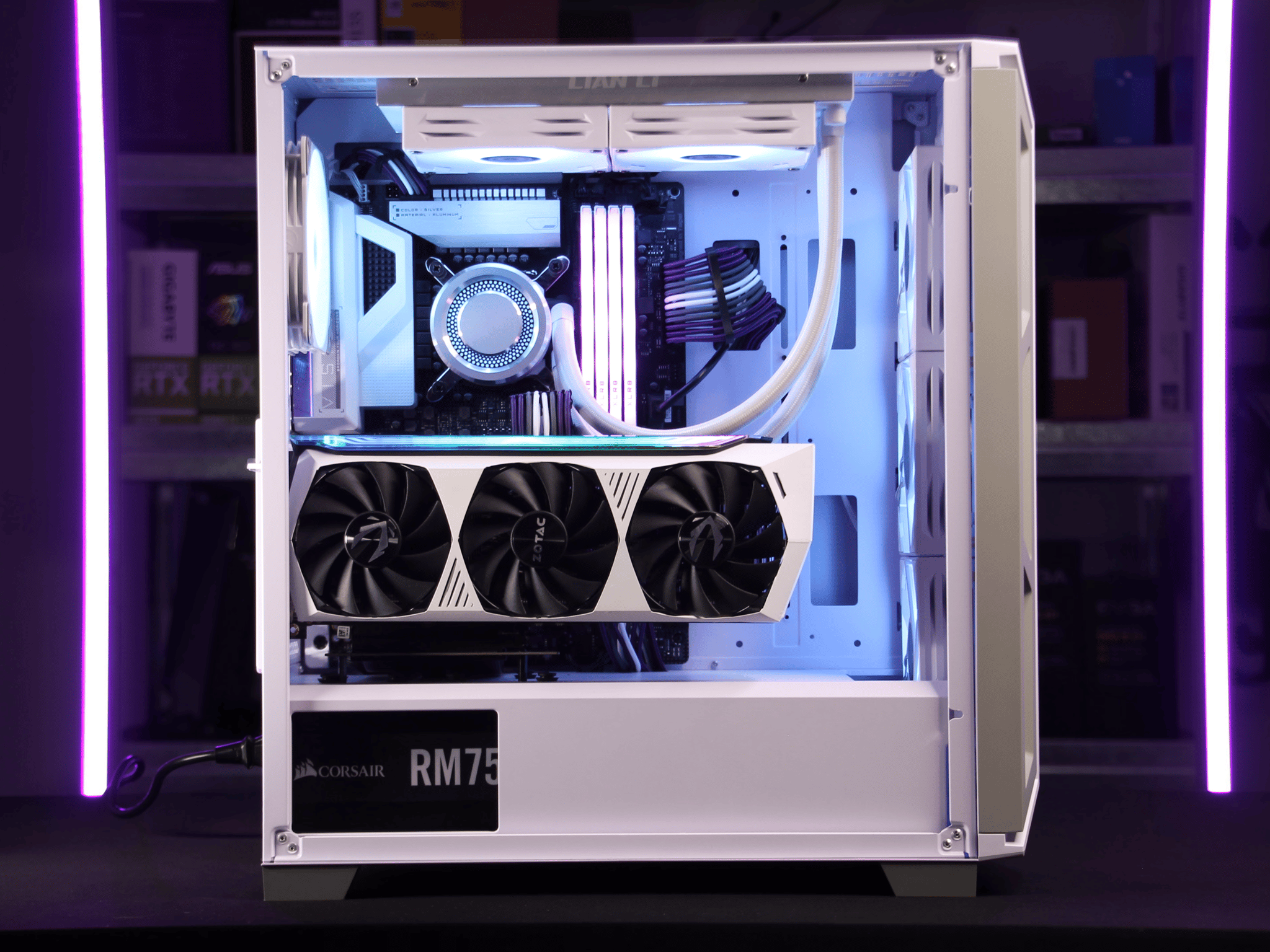 "NEON" Core i7-10700K, RTX 3070 Ti // High-End Gaming PC