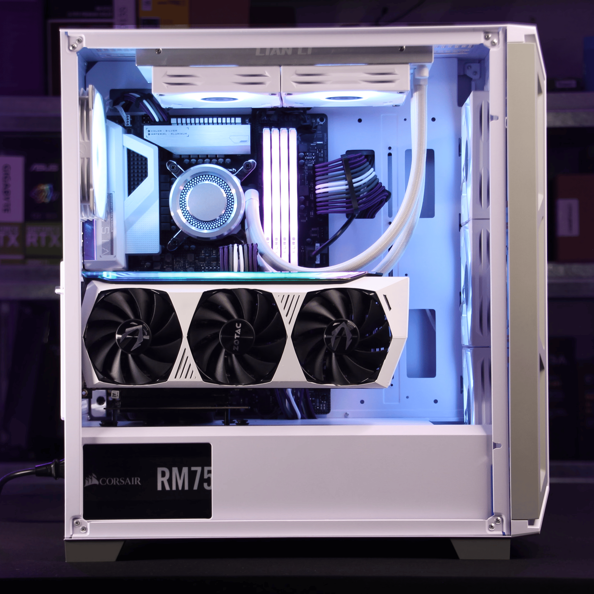 "NEON" Core i7-10700K, RTX 3070 Ti // High-End Gaming PC