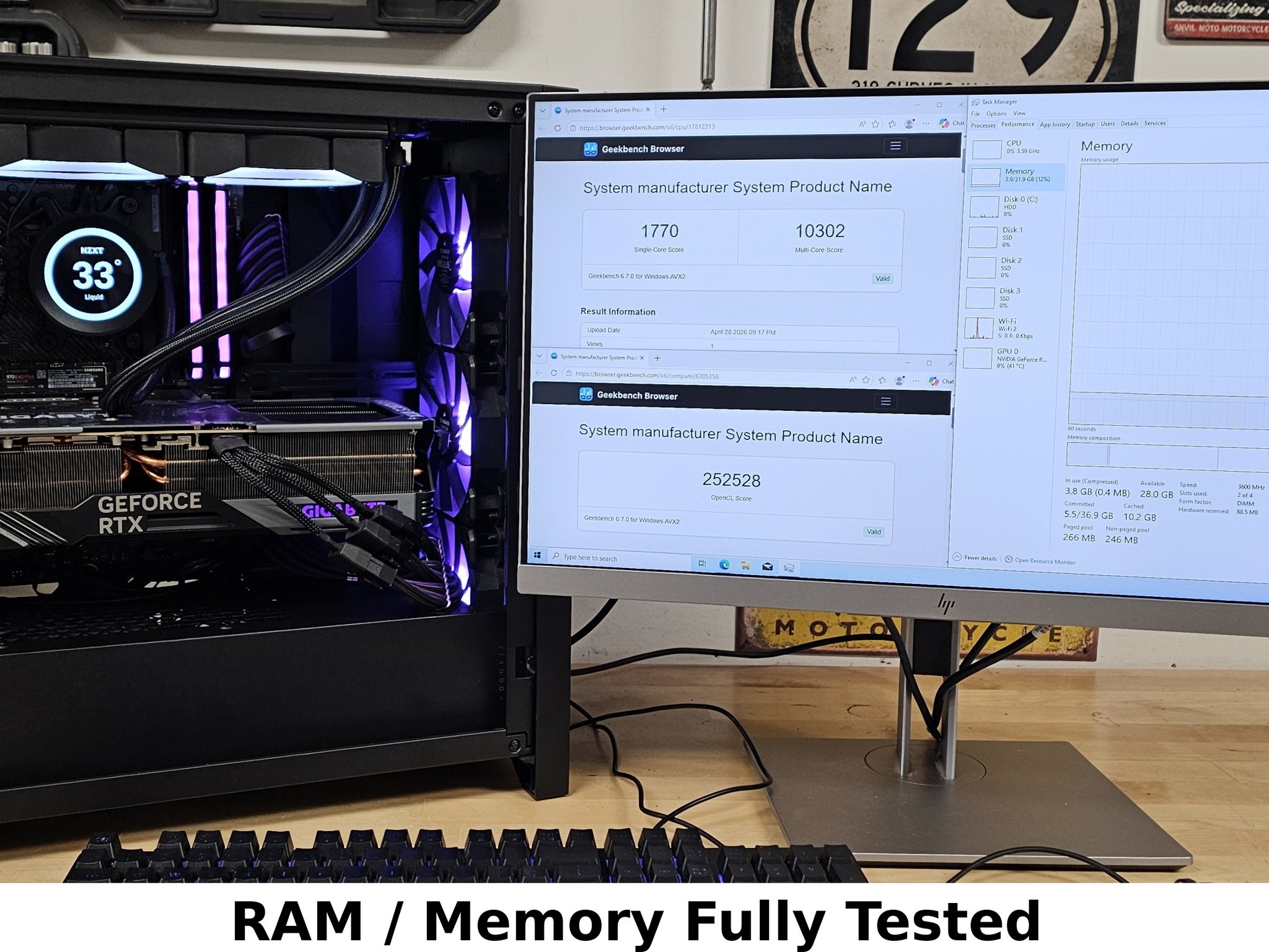 32GB DDR4 (2x16GB) C18 3600MHz CORSAIR VENGEANCE RGB PRO RAM Memory