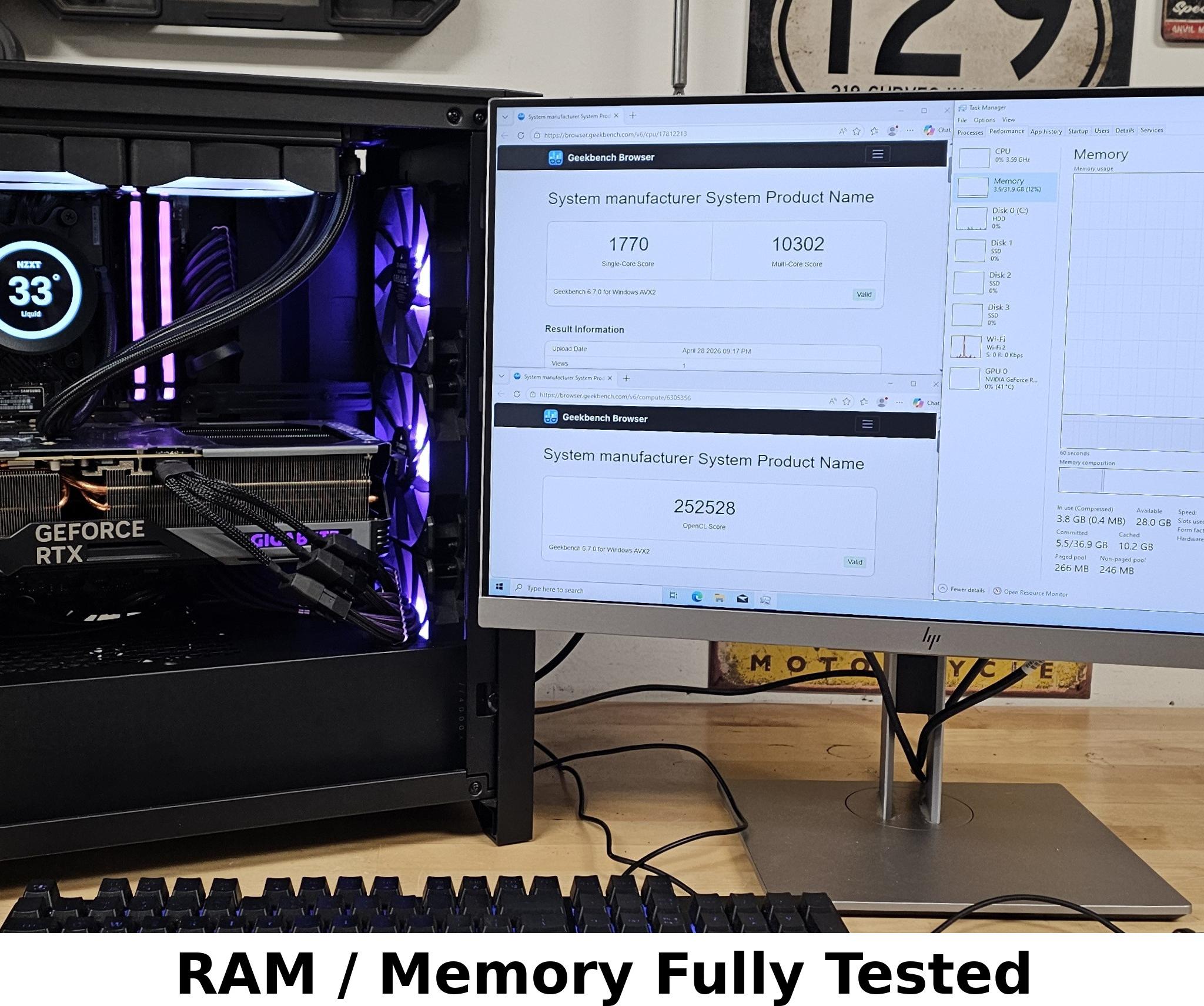 32GB DDR4 (2x16GB) C18 3600MHz CORSAIR VENGEANCE RGB PRO RAM Memory