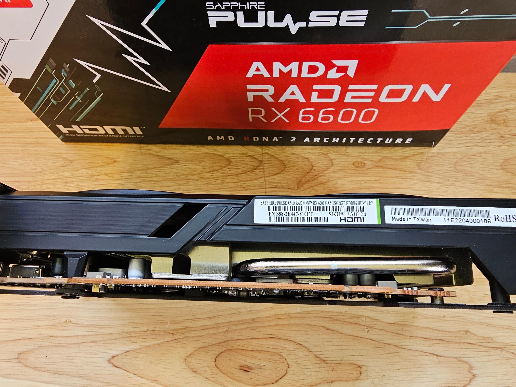 SAPPHIRE PULSE LITE EDITION Radeon RX 6600 - Image 3