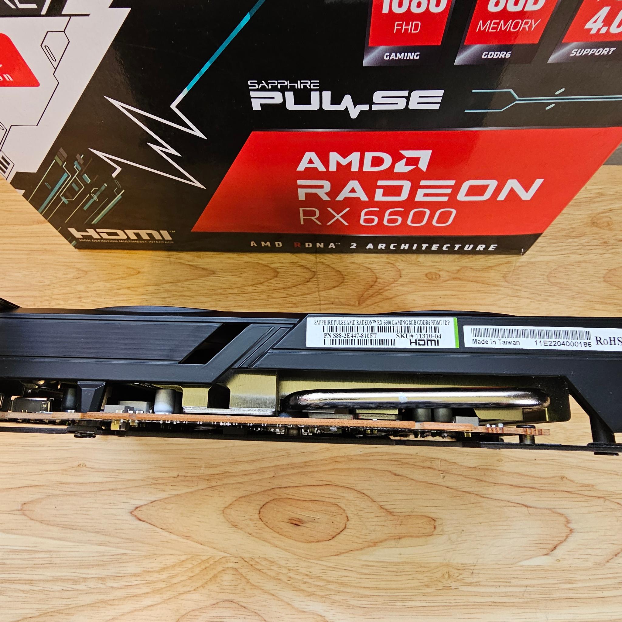 SAPPHIRE PULSE LITE EDITION Radeon RX 6600