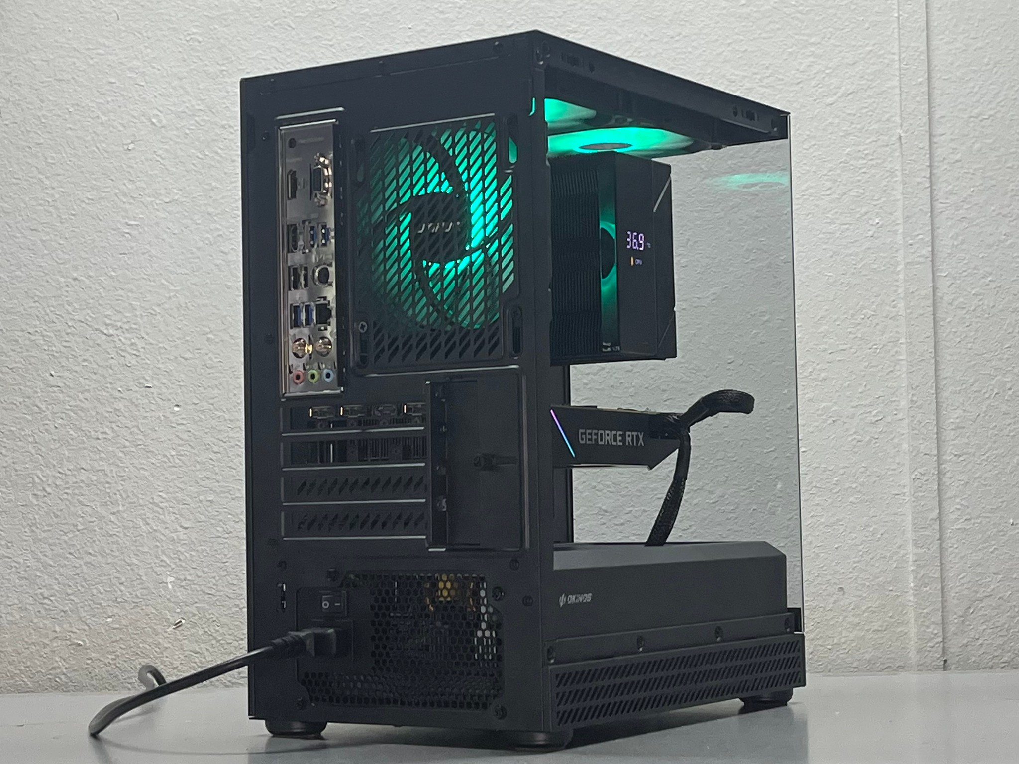 GeForce RTX 2080 Super Custom Gaming PC - Ryzen 5 5500, 512GB NVMe SSD, WiFi