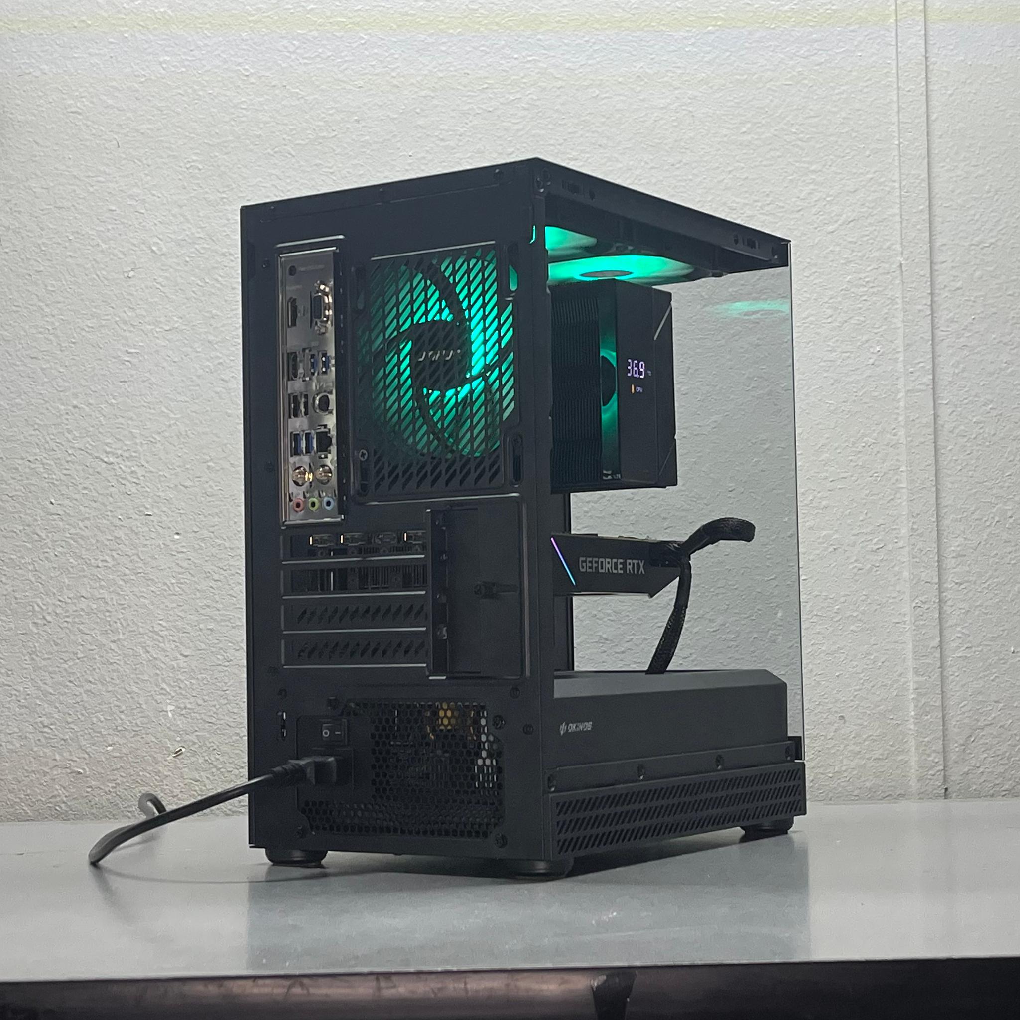 GeForce RTX 2080 Super Custom Gaming PC - Ryzen 5 5500, 512GB NVMe SSD, WiFi
