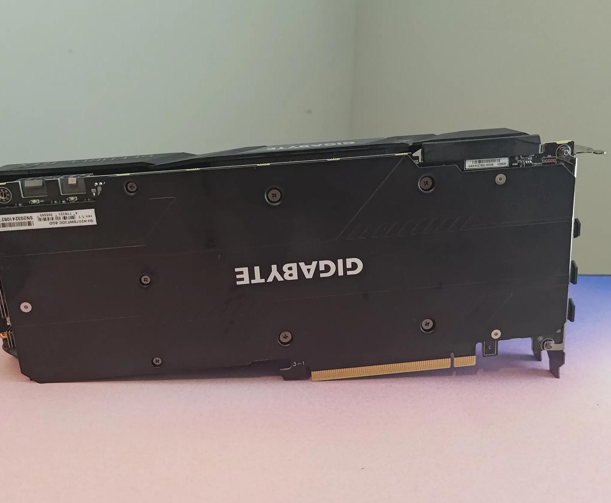 Gigabyte Windforce OC 3X 8G RTX 2070 Super