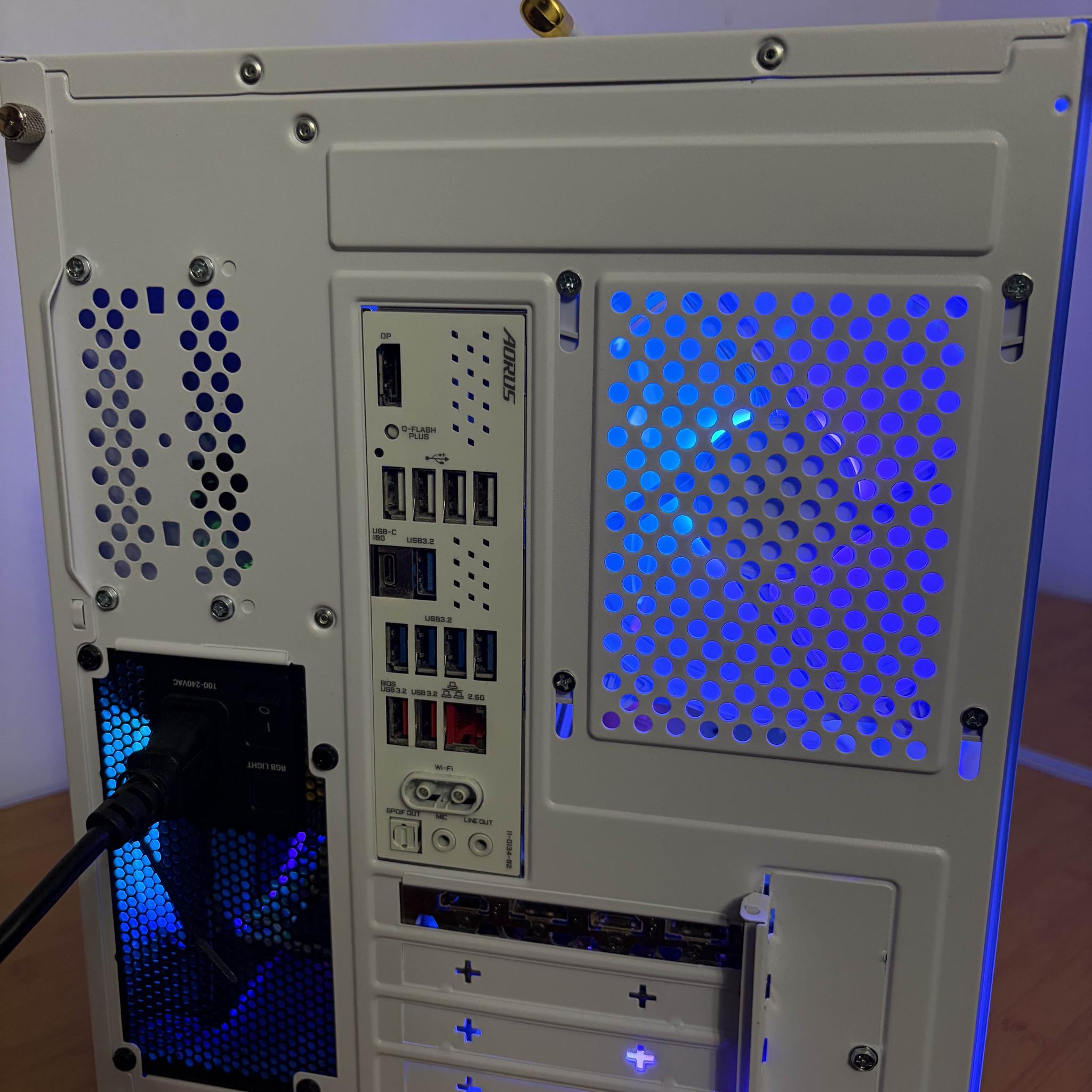 🧊Ice dragon Gaming PC Build Ryzen 5 7600X, Aorus 3060 12gb Elite, and 32GB DDR5 Ram🐲