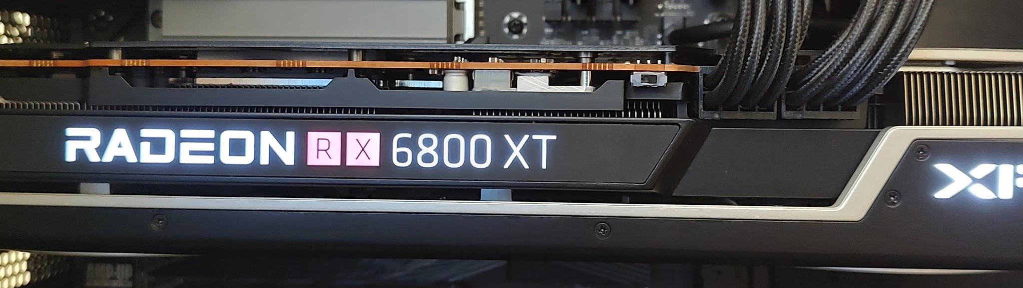 LIKE NEW 6800 XT - XFX SPEEDSTER MERC319 AMD Radeon RX 6800 XT CORE